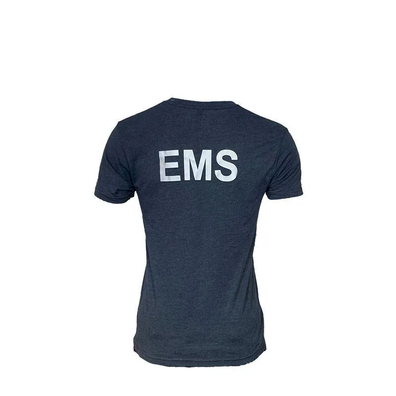 911 T-Shirt 'EMS' 2-Side Dark Navy