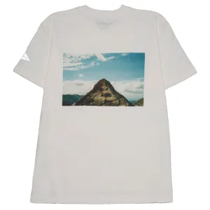 and wander Mountain Photo T-shirt by Tetsuo Kashiwada / White