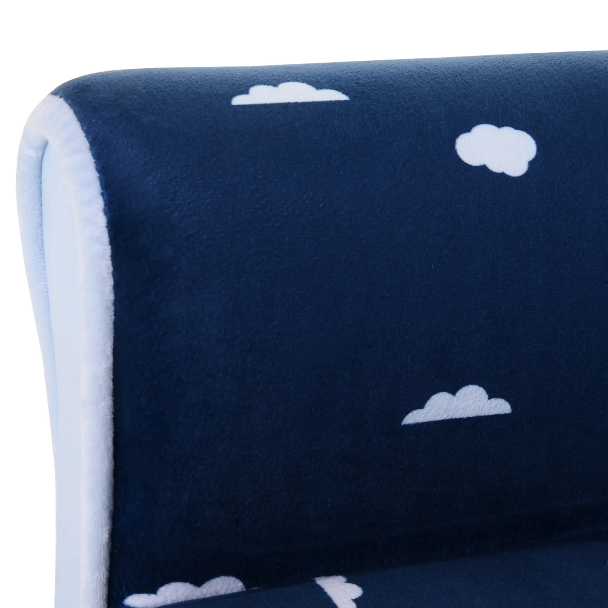 Children Chair Armchair Single Sofa, 50 x 39 x 44cm, for 18M , Blue