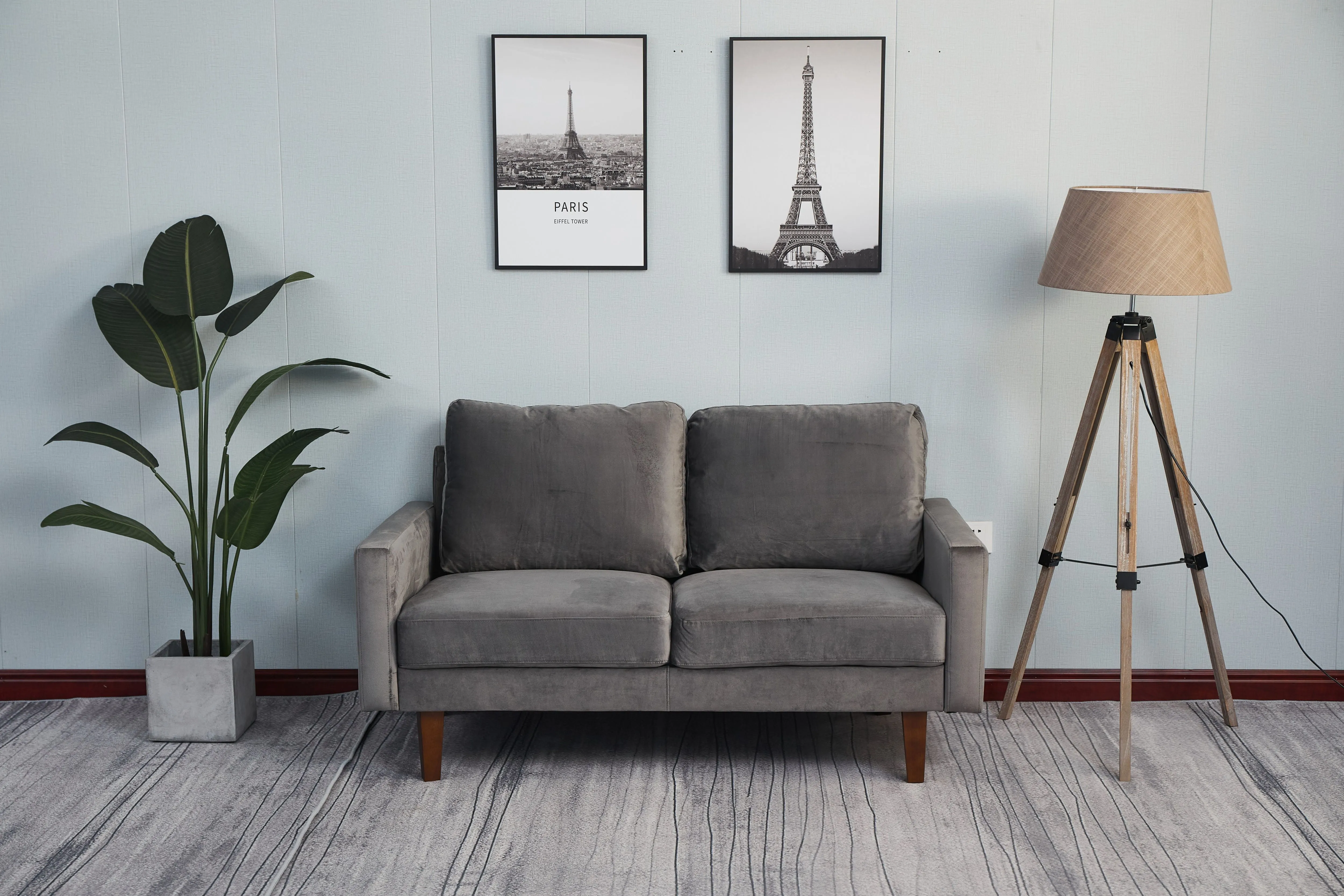 Comfortable Loveseat With Durable Construction by Couch.com