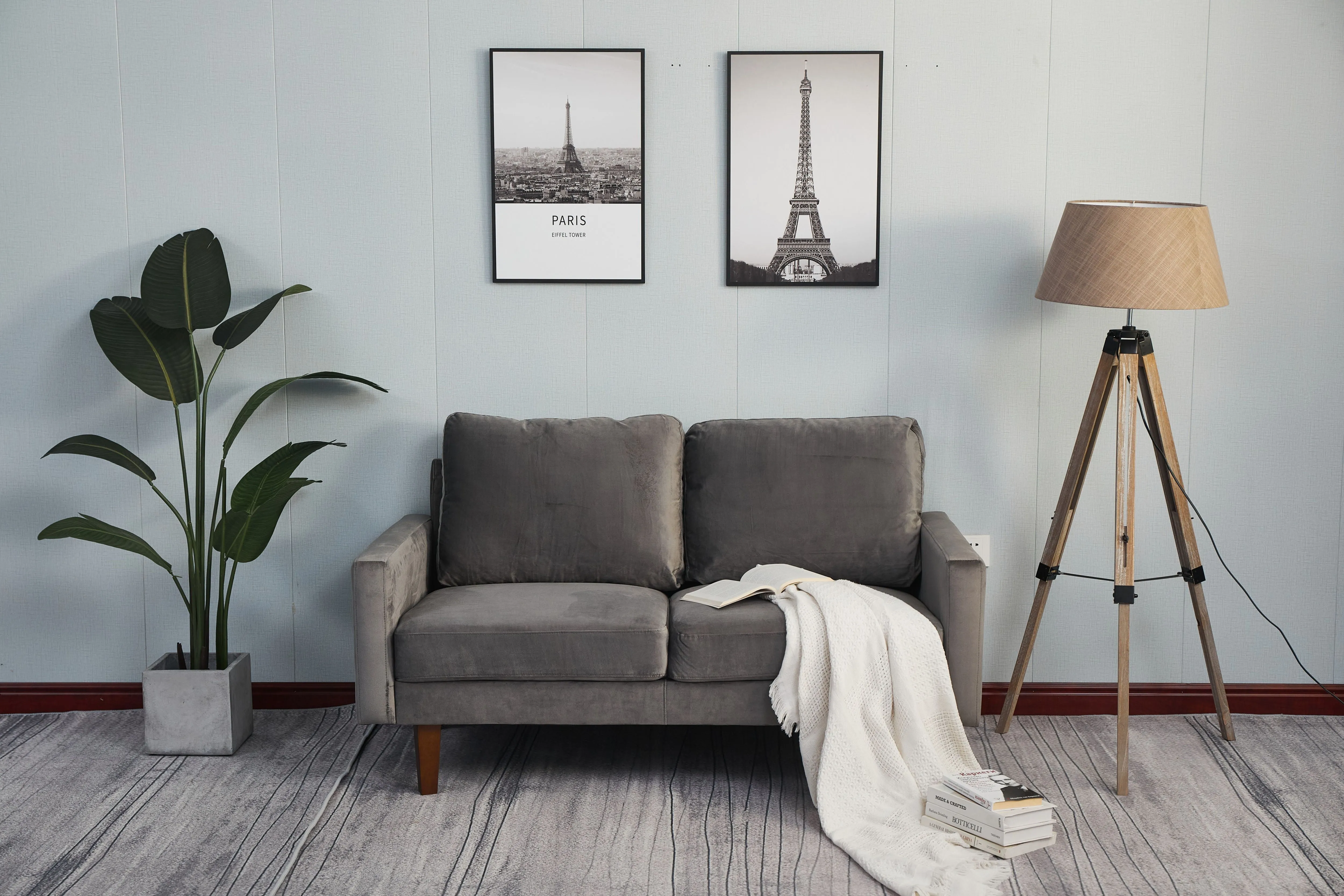 Comfortable Loveseat With Durable Construction by Couch.com