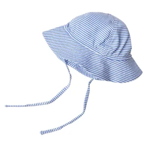 Cotton Knit Striped Sunhat