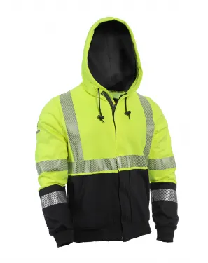 Drifire National Safety Apparel SWSHEHZC3 Drifire FR Hybrid Deluxe Zip Front Sweatshirt Type R Class 3