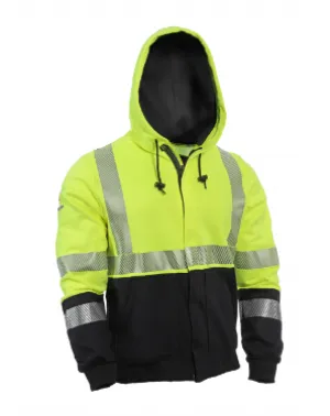 Drifire National Safety Apparel SWSHEHZC3 Drifire FR Hybrid Deluxe Zip Front Sweatshirt Type R Class 3