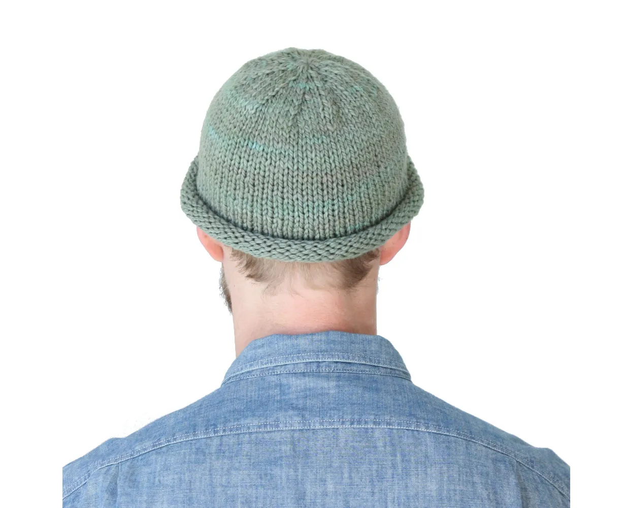 Fisherman Beanie, lightweight hand knit toque, made in Toronto