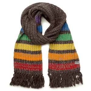 Gay Pride Rainbow Luxury Jumbo Reflective Scarf - Graphite