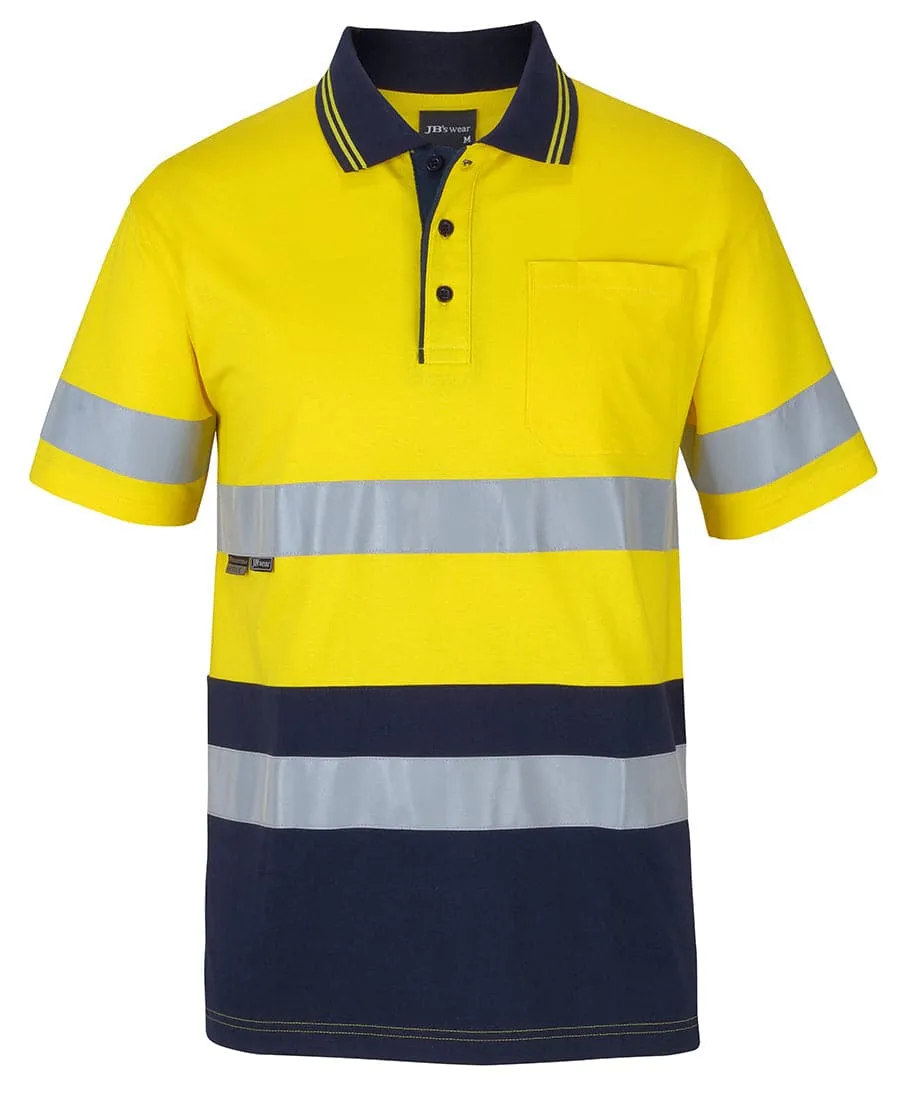 Hi Vis (D n) S/s Cotton Polo 6DCPS