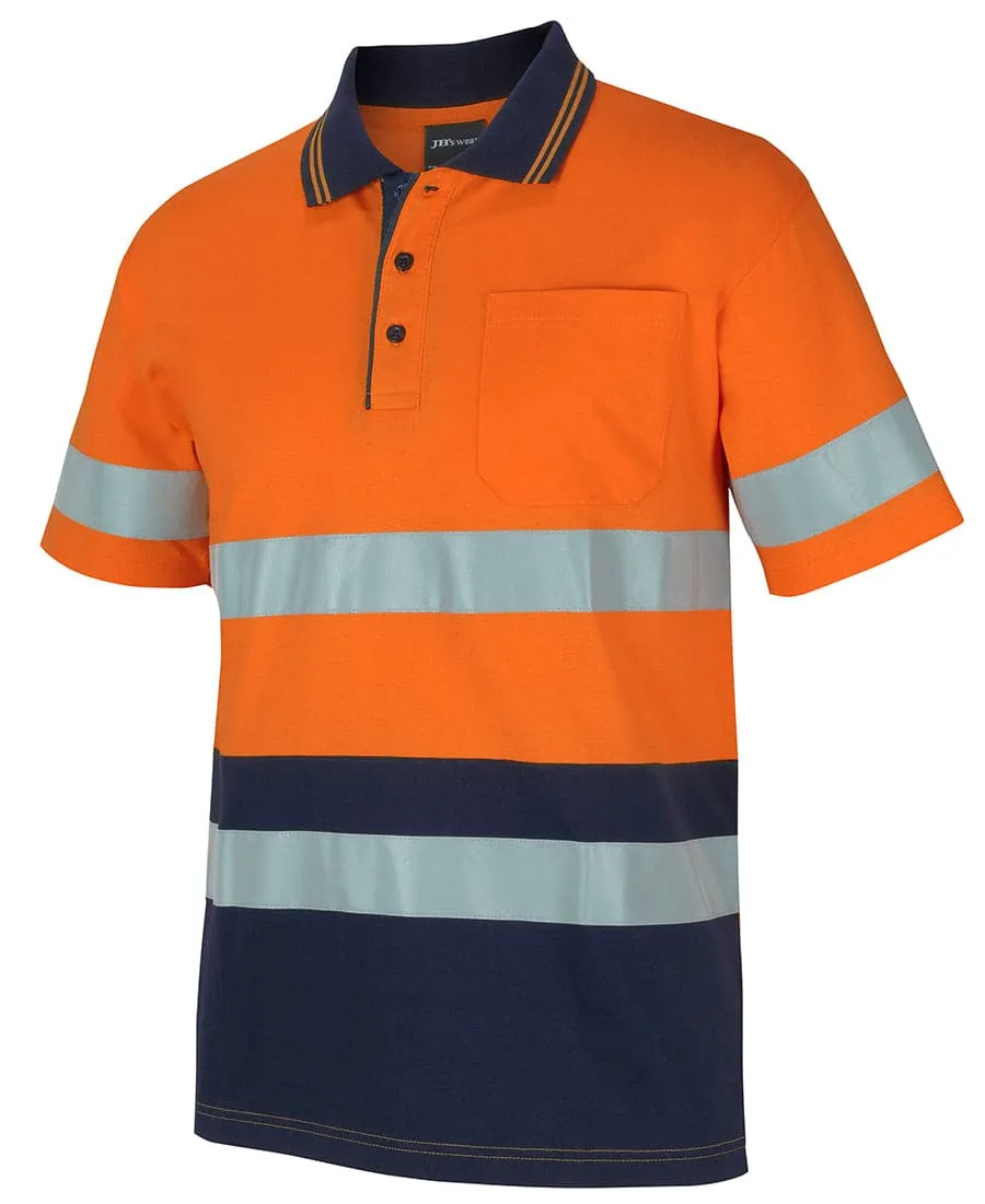 Hi Vis (D n) S/s Cotton Polo 6DCPS