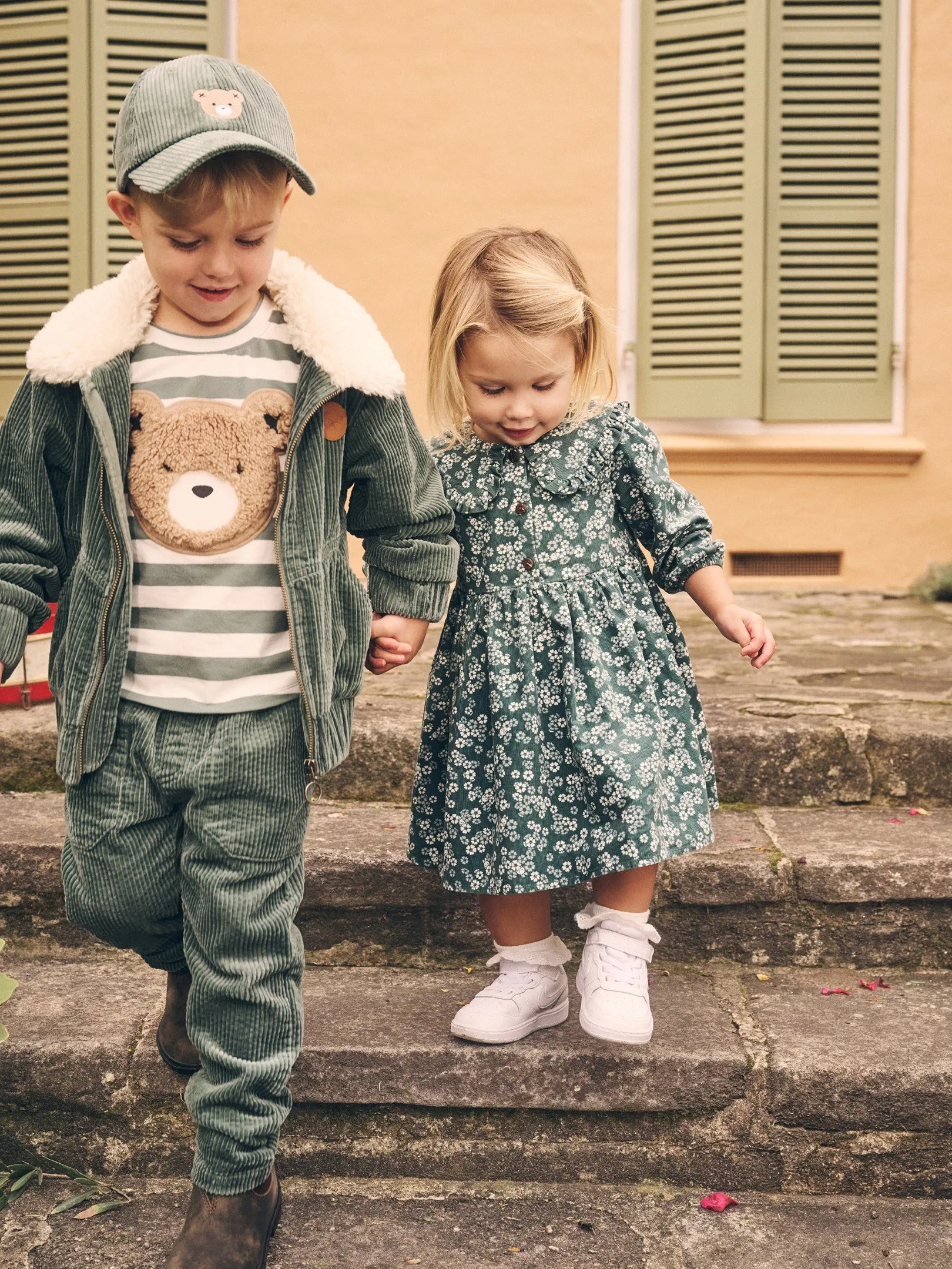 Huxbaby 80's Cord Jacket - Light Spruce