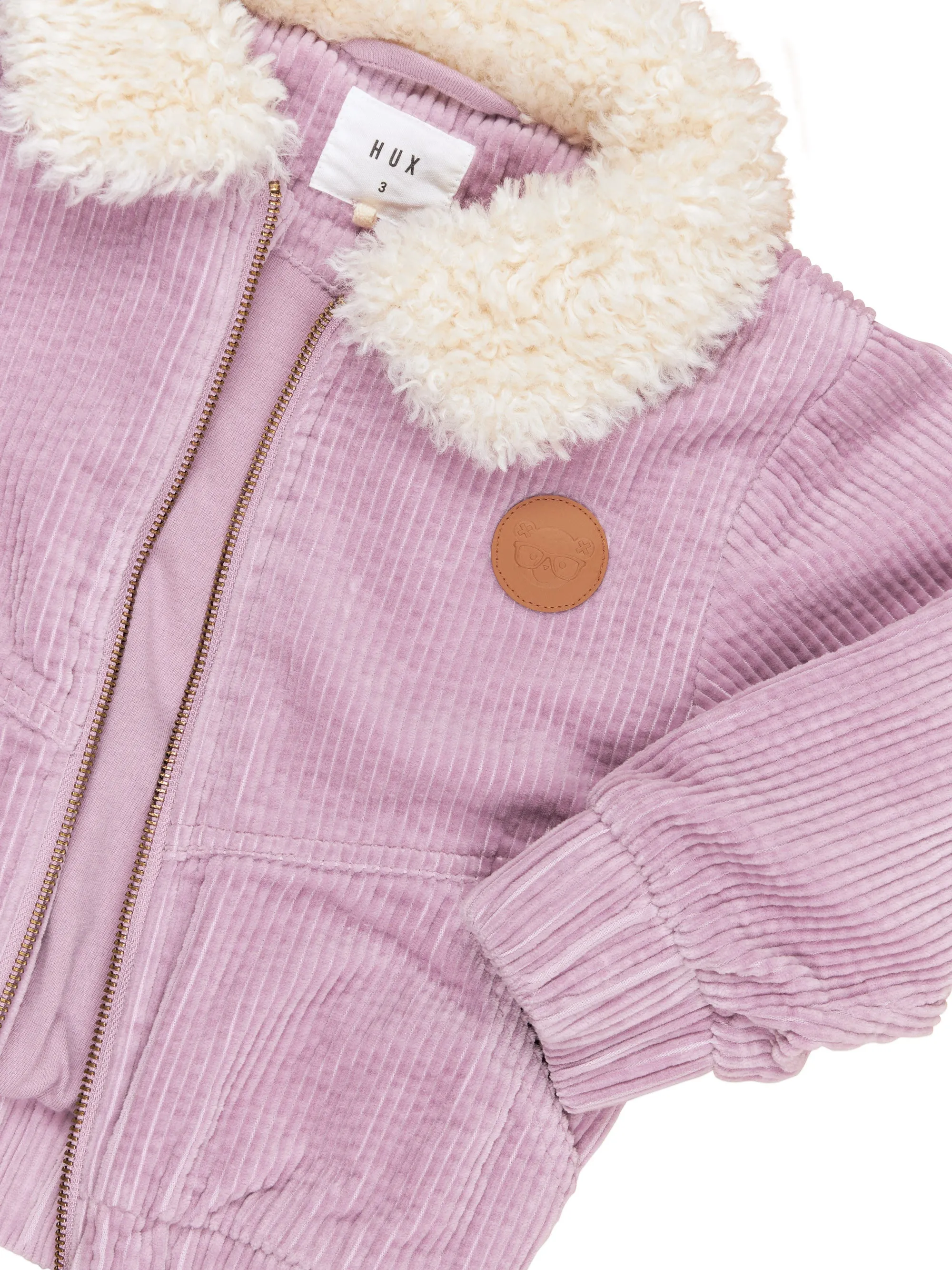 Huxbaby 80's Cord Jacket - Orchid