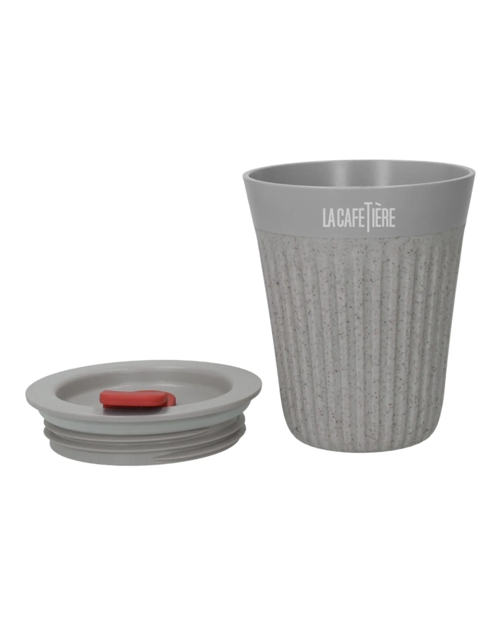 La Cafetière Grey Beanie Travel Coffee Mug - Small