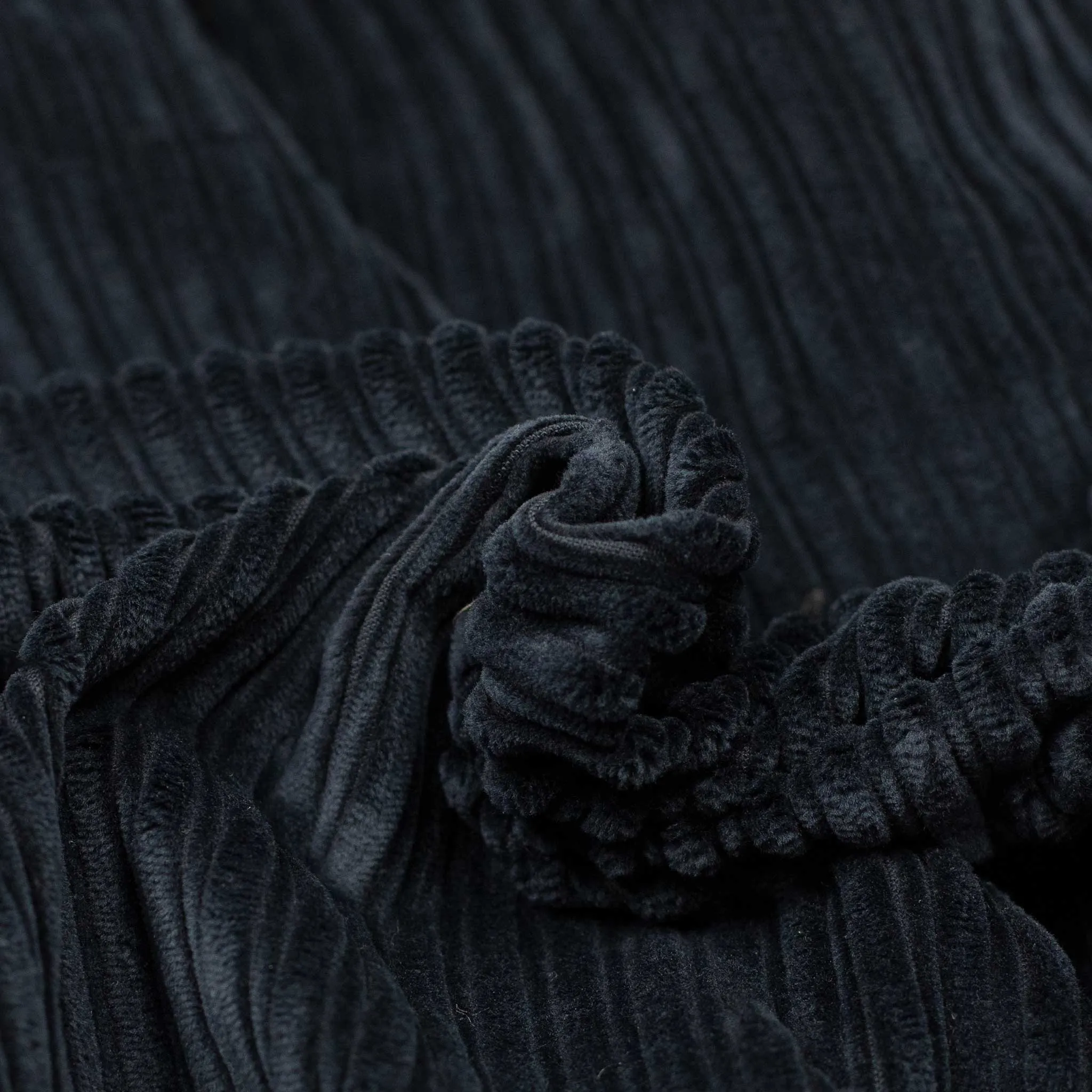 Lavoro chore jacket in navy cotton cashmere wide-wale corduroy
