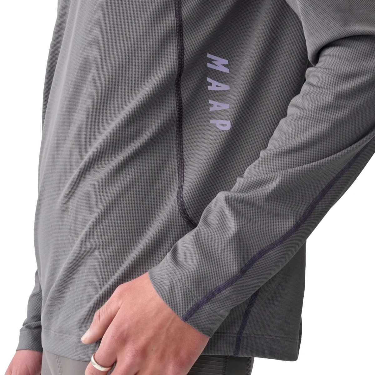 MAAP Alt Road Tech LS Tee - Monolith