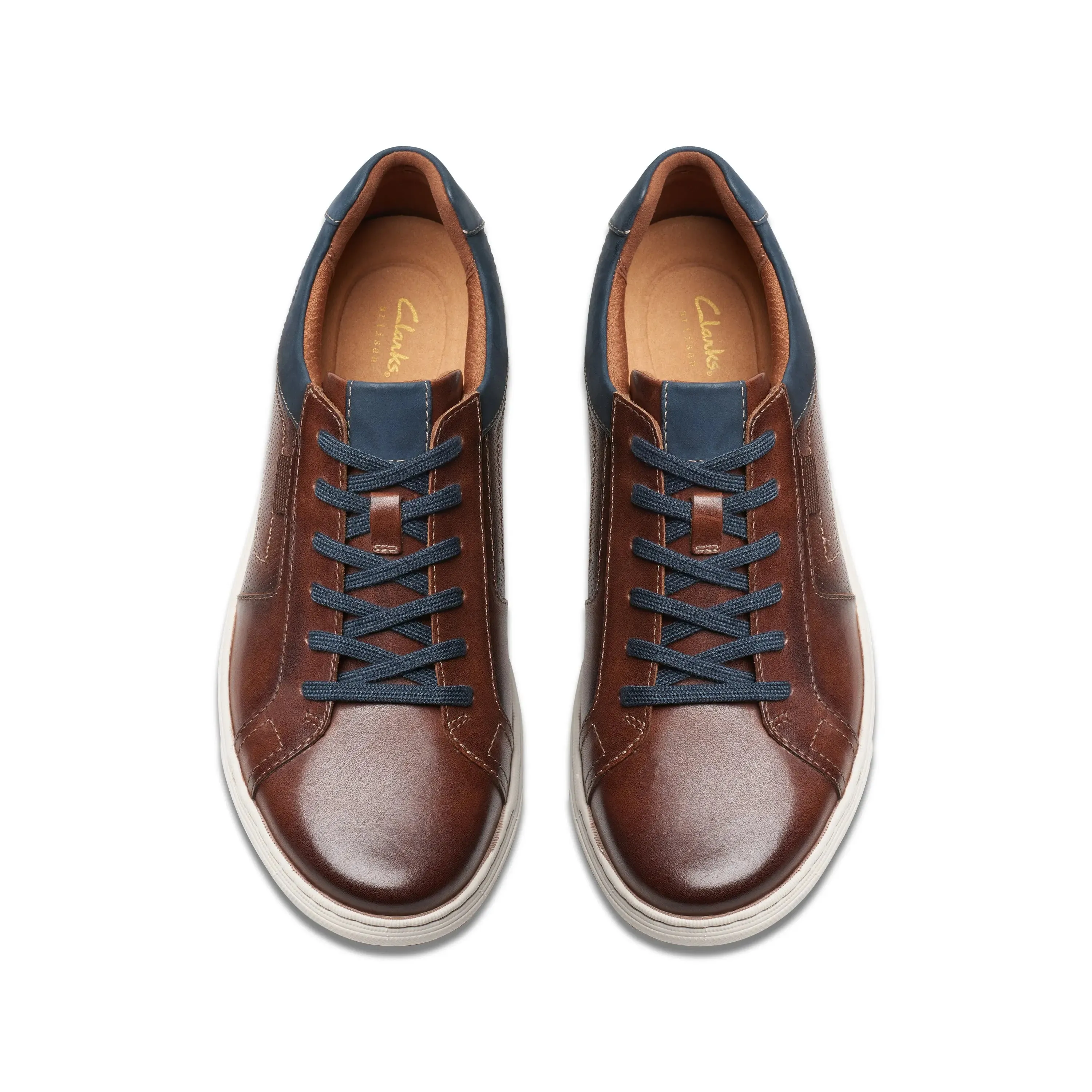 Men's Clarks Mapstone Lace – Refined Comfort for Every Step