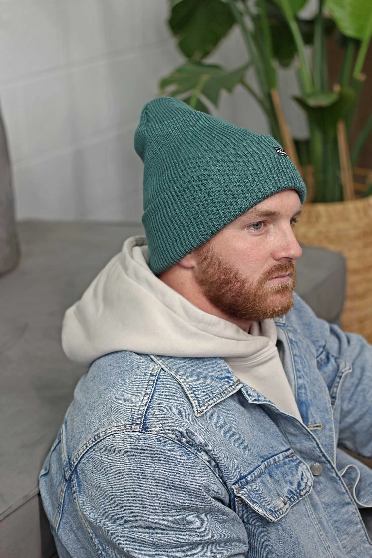 Mens Slouchy Beanie - The Forte XL