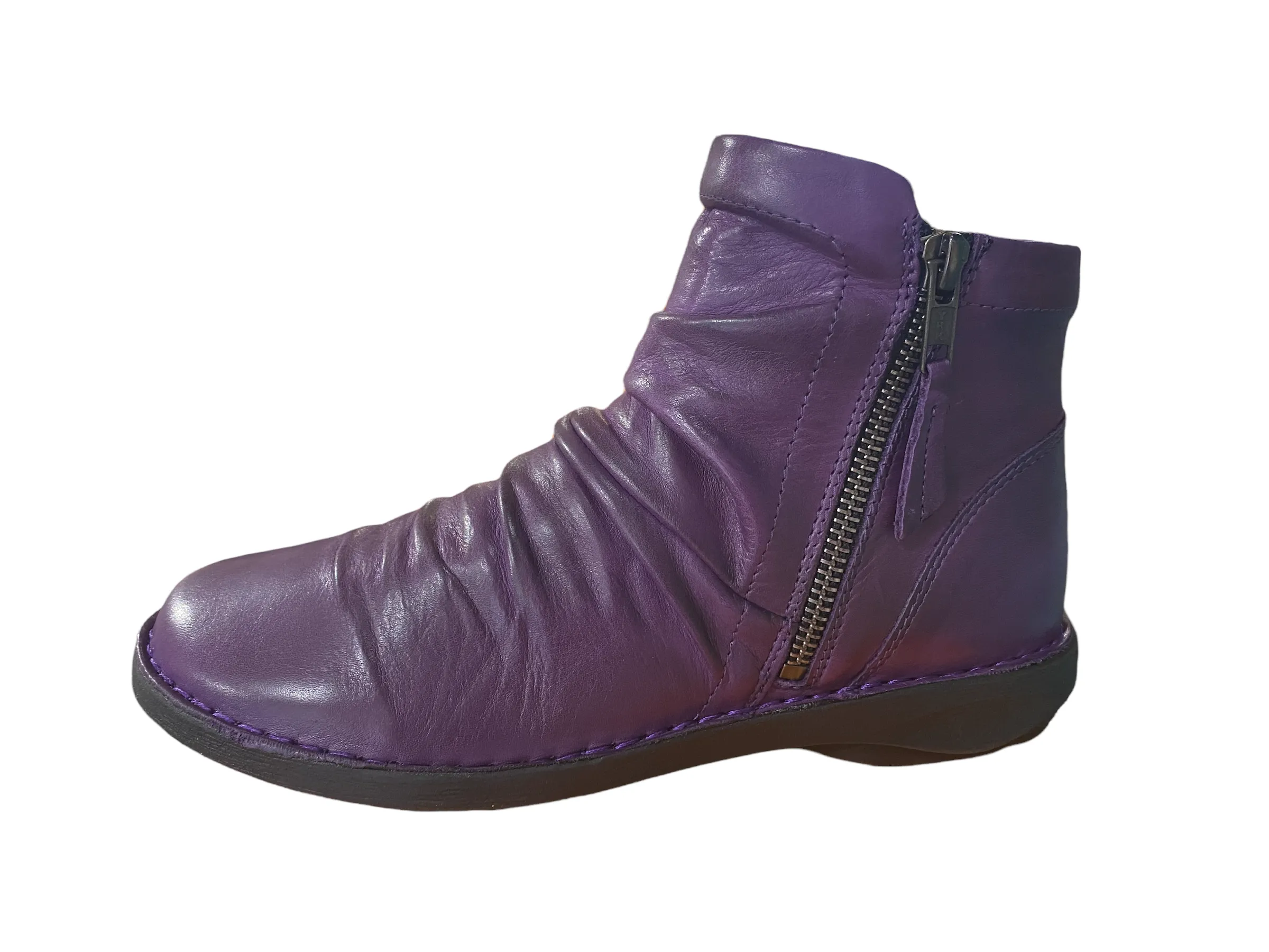 Miz Mooz Pleasant Casual Ruched Boot