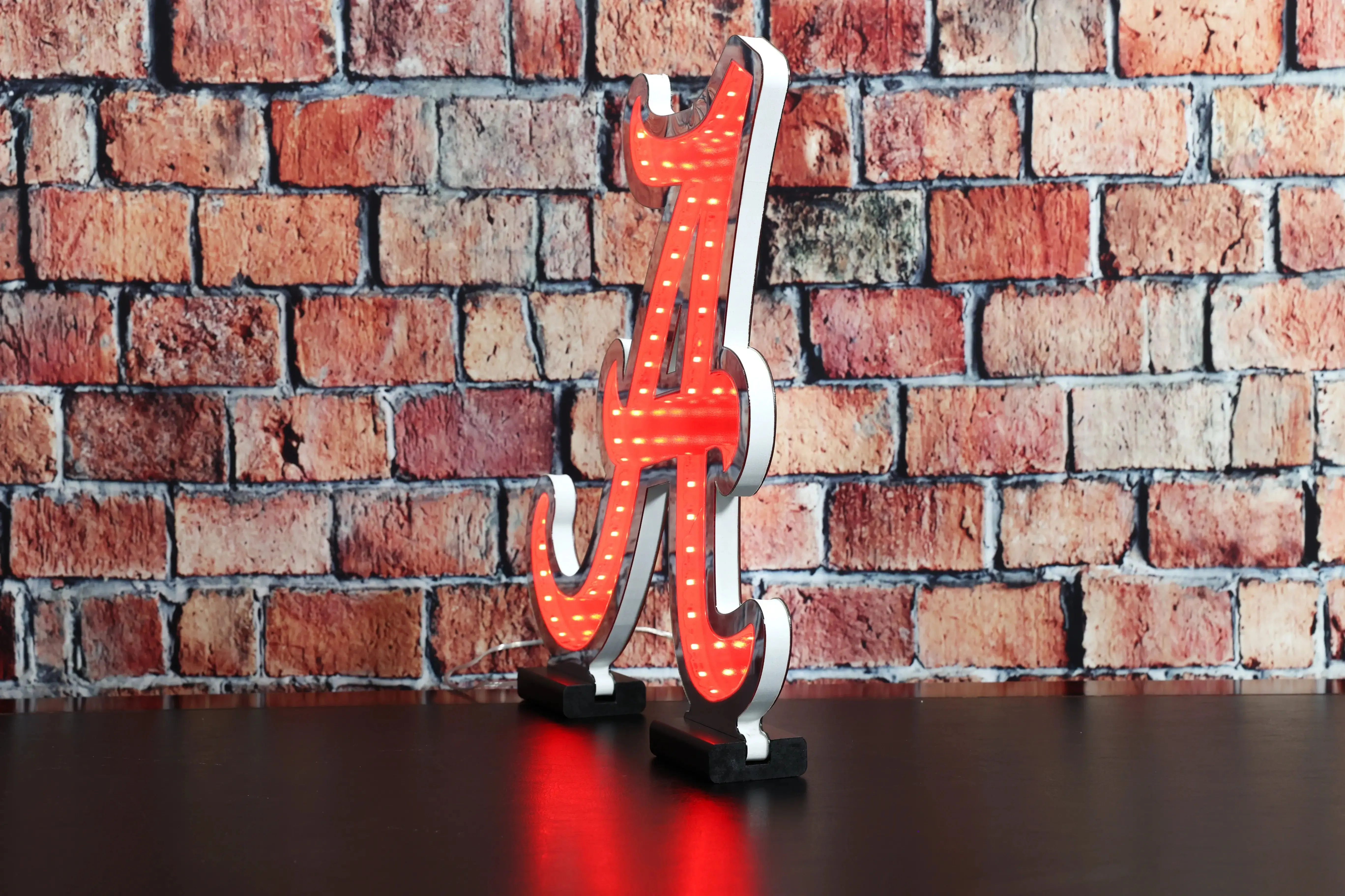 NCAA LED Infinity Logo Light - Alabama Crimson Tide