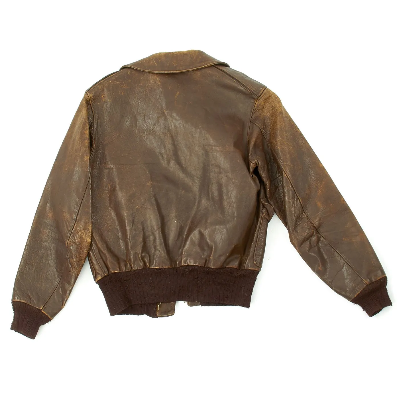 Original U.S. WWII Army Air Force 386th Bomb Squadron A-2 Flight Jacket