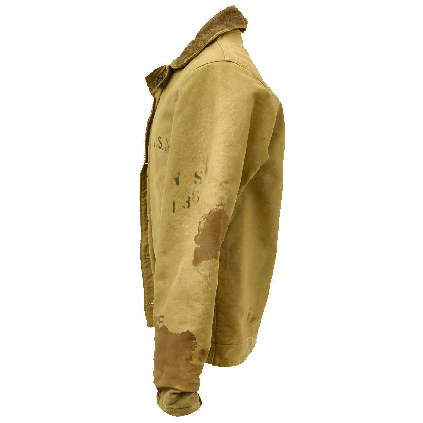 Original U.S. WWII N-1 Navy Deck Jacket