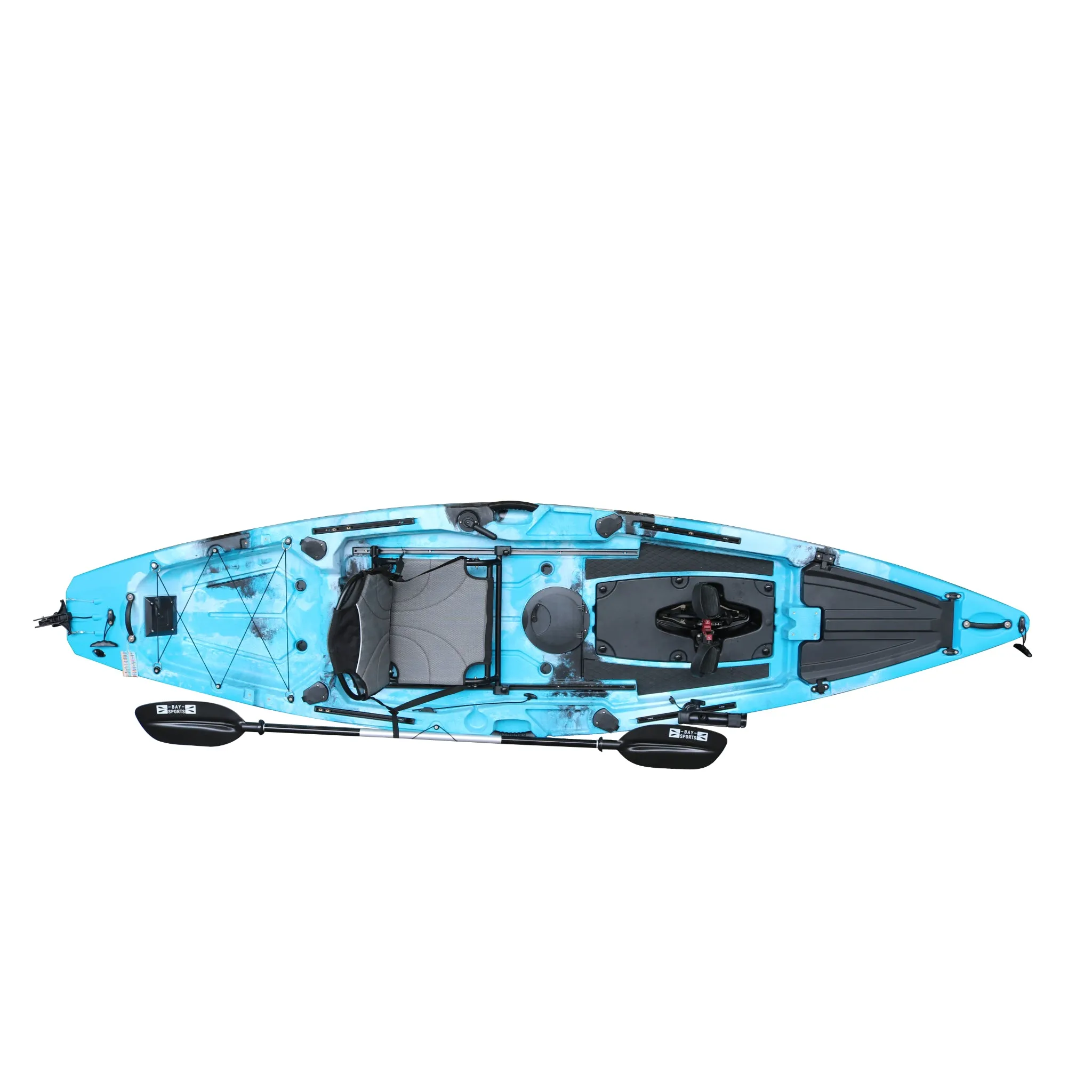 Pedal Pro Fish - 3.6m Pedal-Powered Fishing Kayak MaxDrive 360
