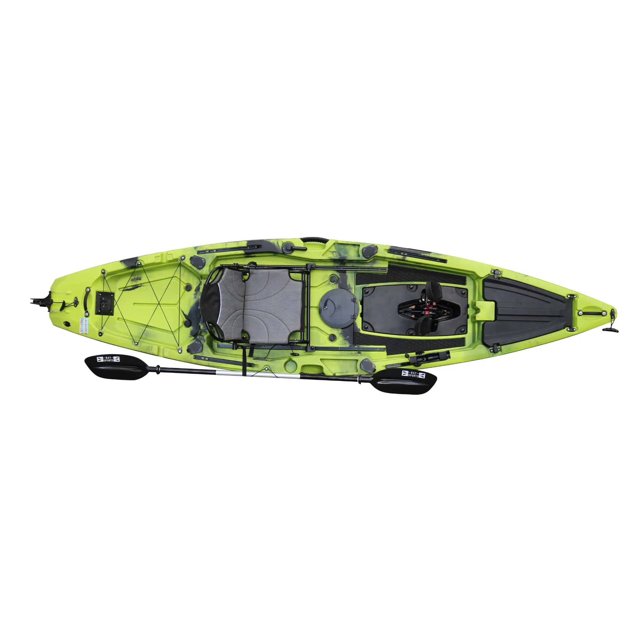 Pedal Pro Fish - 3.6m Pedal-Powered Fishing Kayak MaxDrive 360