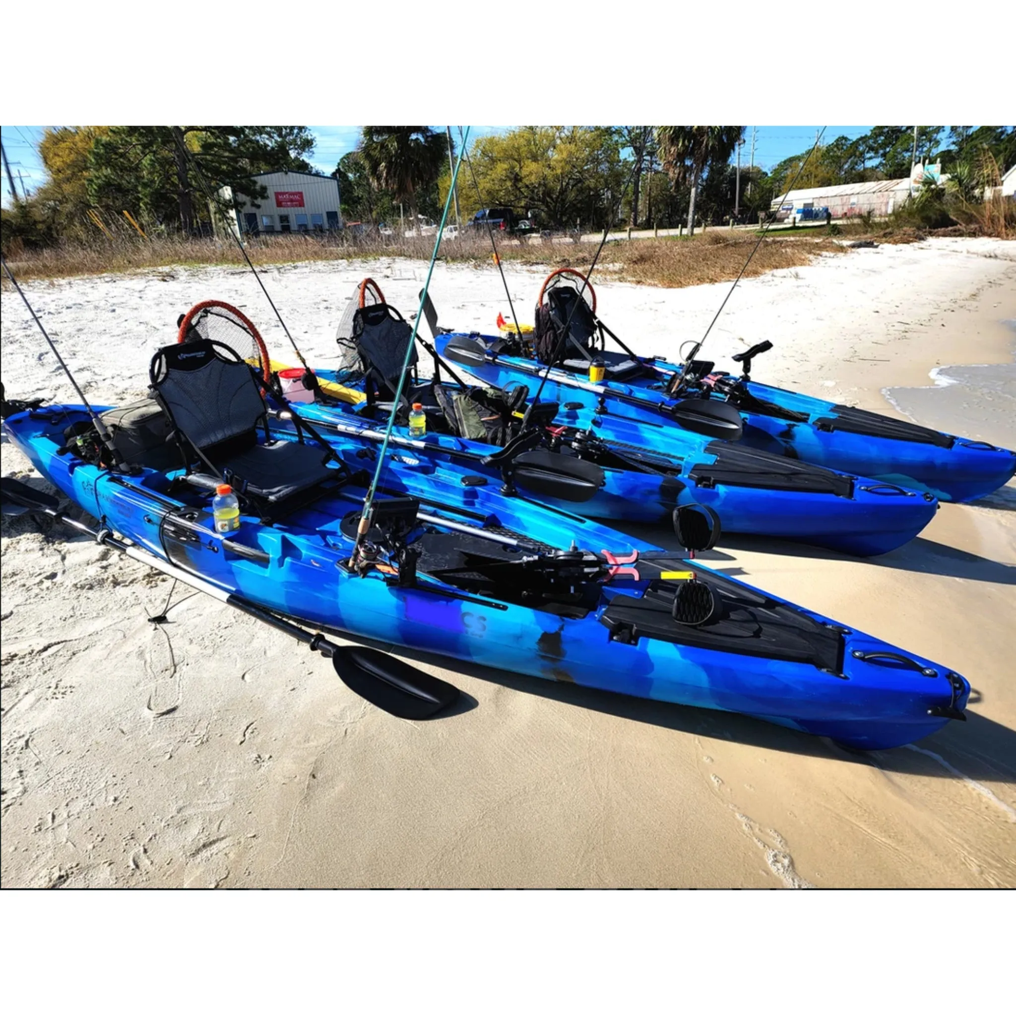 Pedal Pro Fish - 3.6m Pedal-Powered Fishing Kayak MaxDrive 360