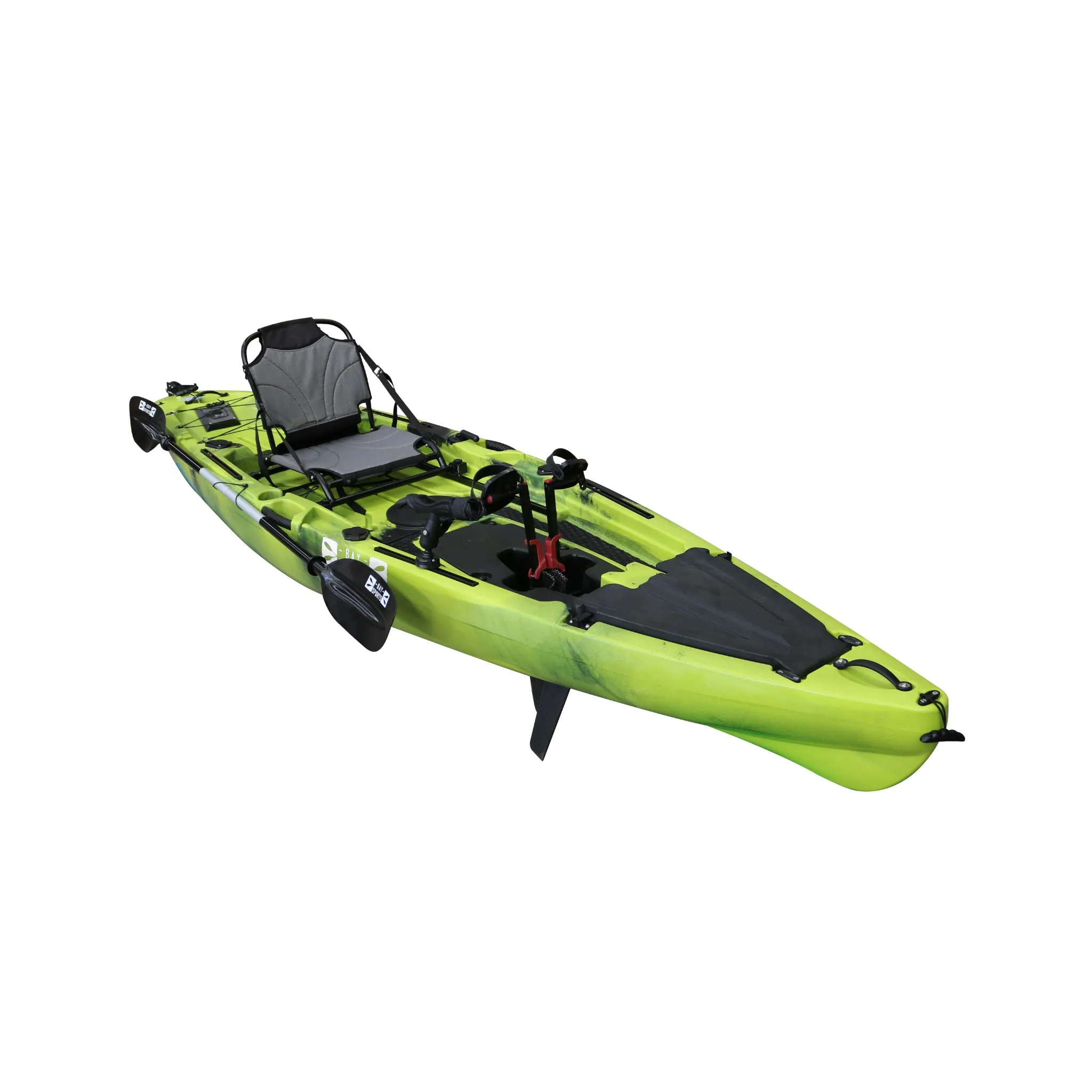 Pedal Pro Fish - 3.6m Pedal-Powered Fishing Kayak MaxDrive 360