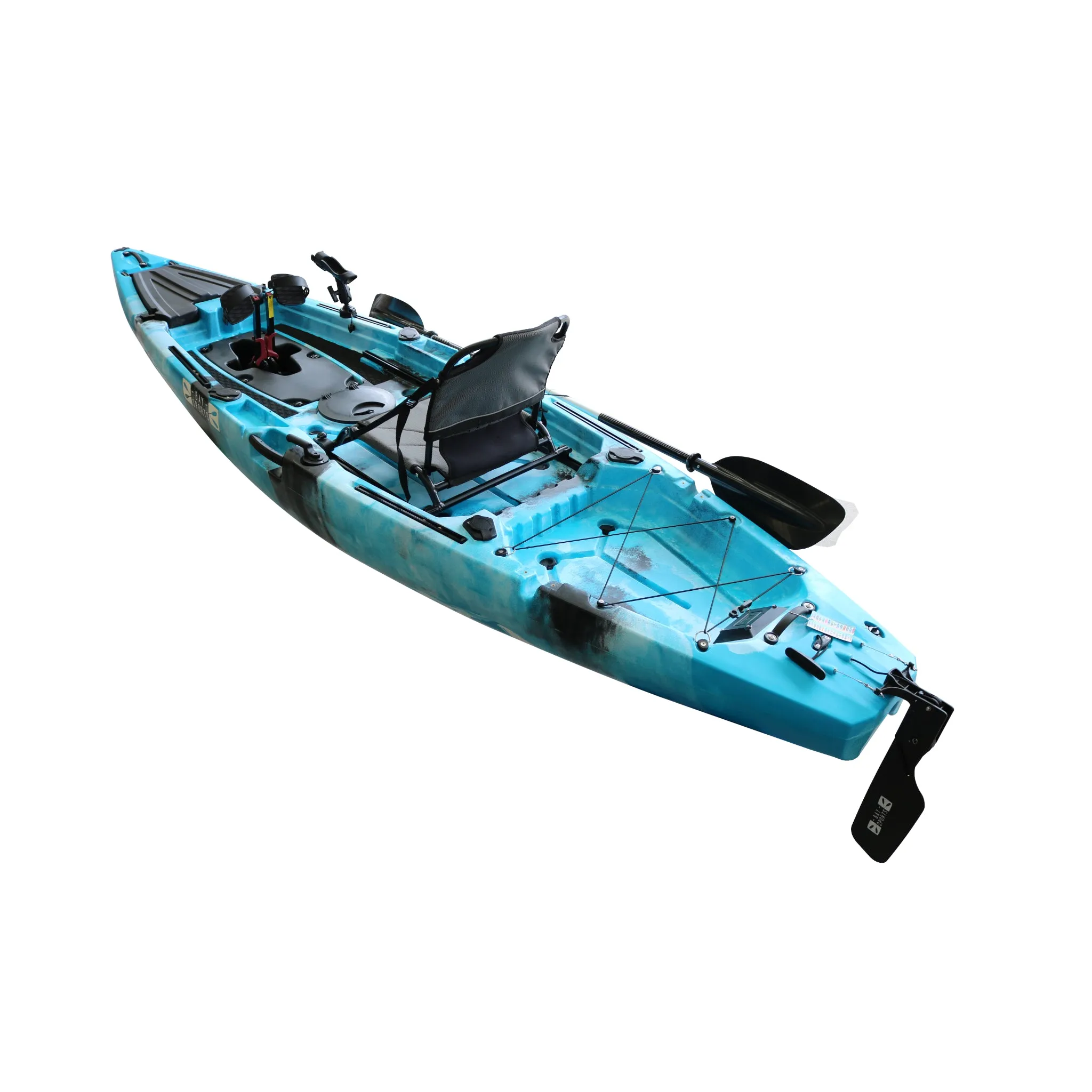 Pedal Pro Fish - 3.6m Pedal-Powered Fishing Kayak MaxDrive 360