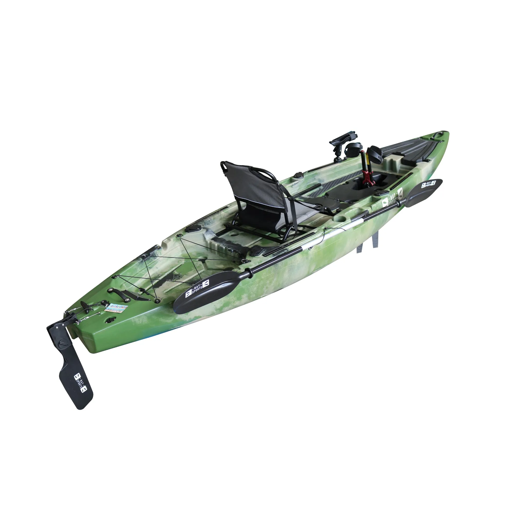 Pedal Pro Fish - 3.6m Pedal-Powered Fishing Kayak MaxDrive 360