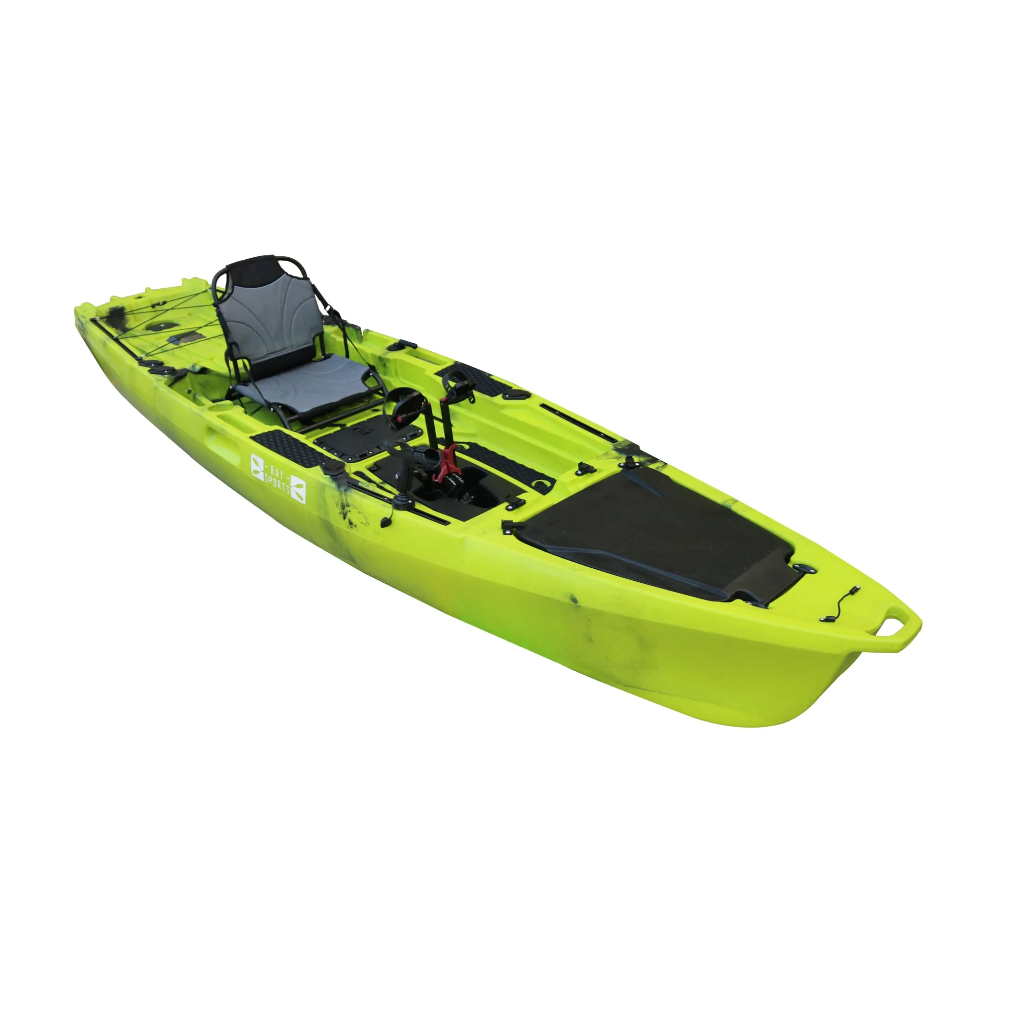 Pedal Pro Fish - 3.9m Pedal-Powered Fishing Kayak w/ MaxDrive 360