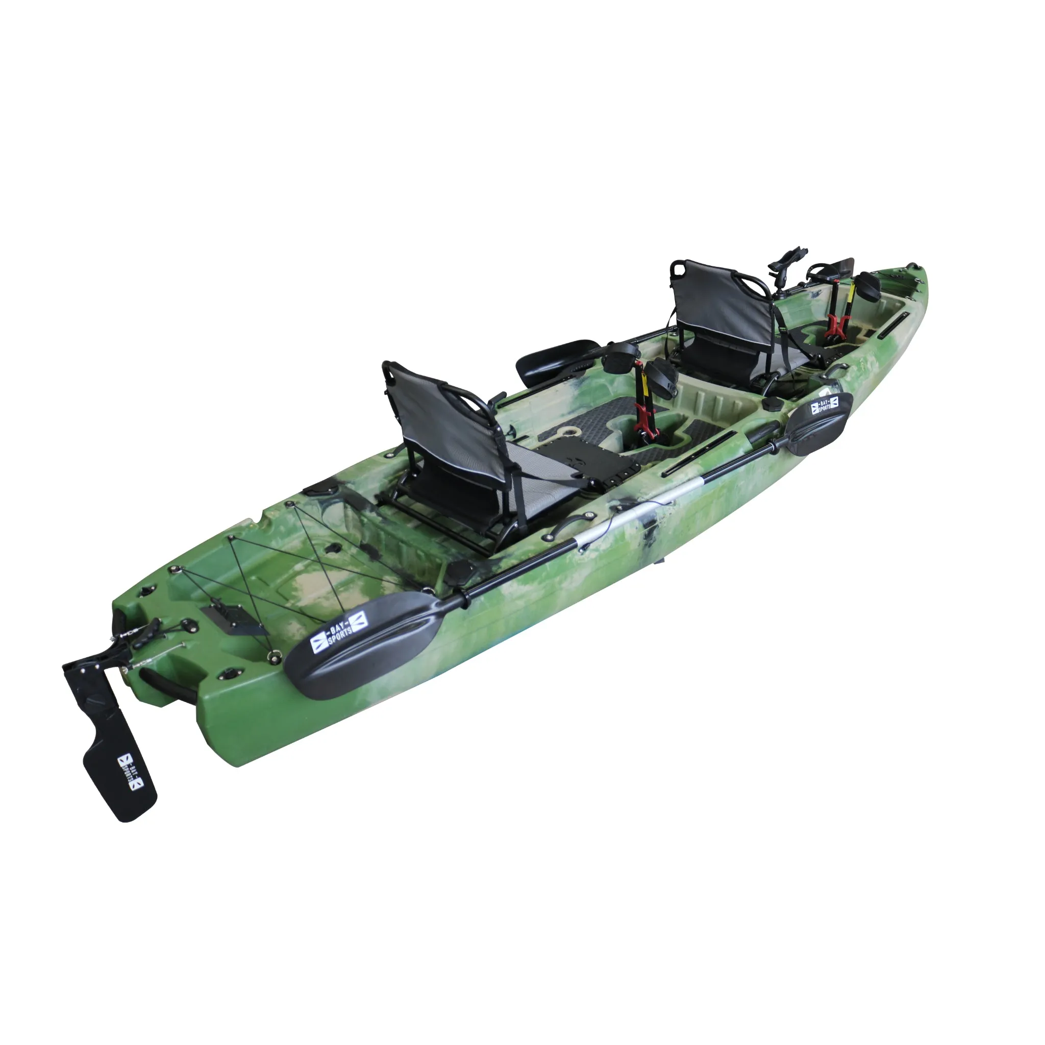 Pedal Pro Fish Tandem - 4.1m Flap-Powered Fishing Kayak