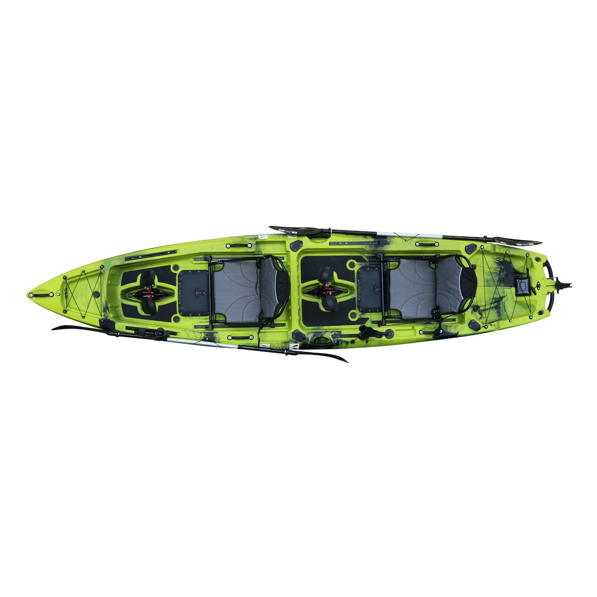 Pedal Pro Fish Tandem - 4.1m Flap-Powered Fishing Kayak