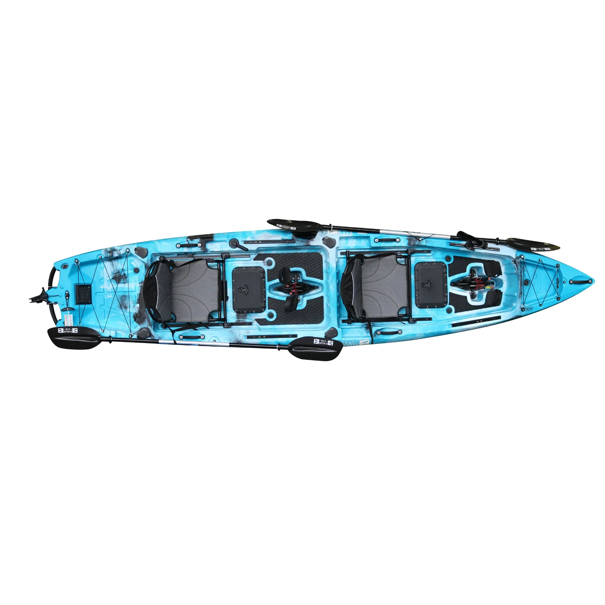 Pedal Pro Fish Tandem - 4.1m Flap-Powered Fishing Kayak