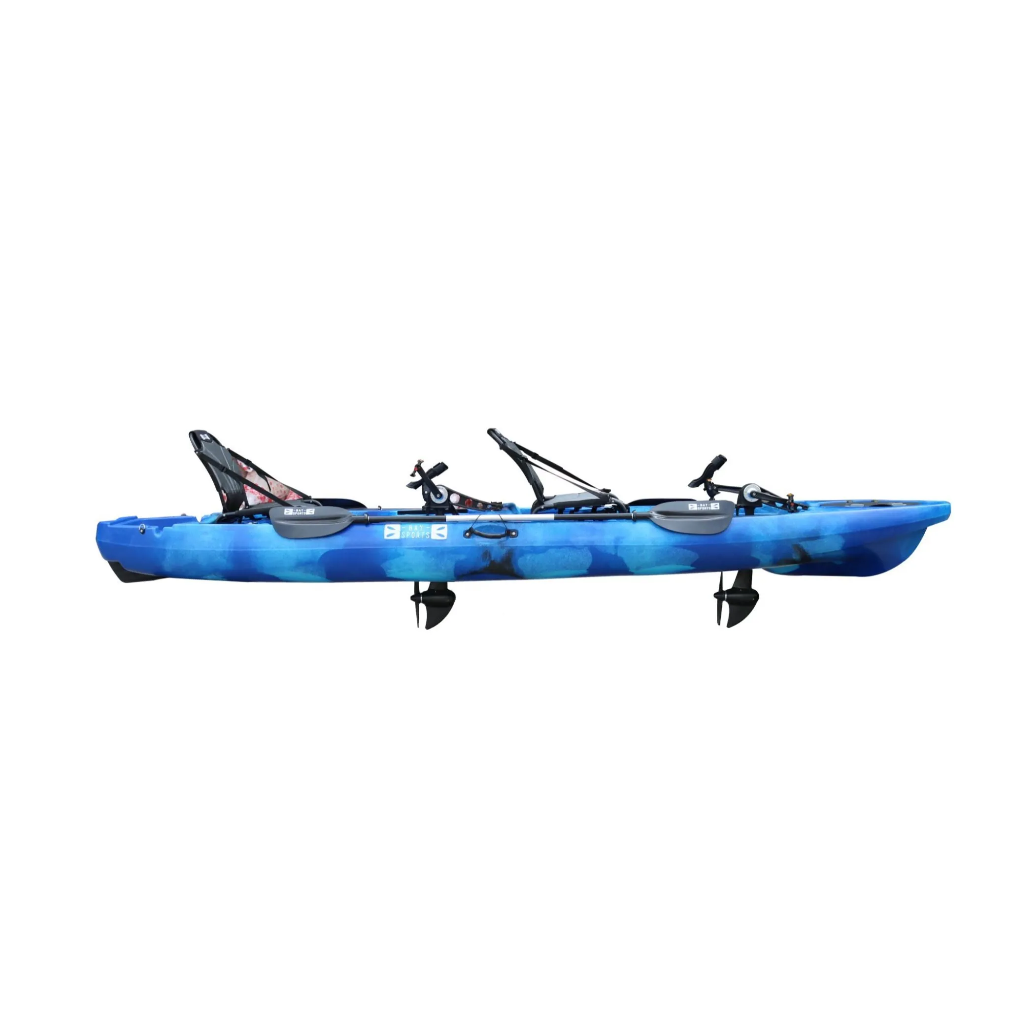 Pedal Pro Fish Tandem - 4.3m Pedal-Powered Fishing Kayak