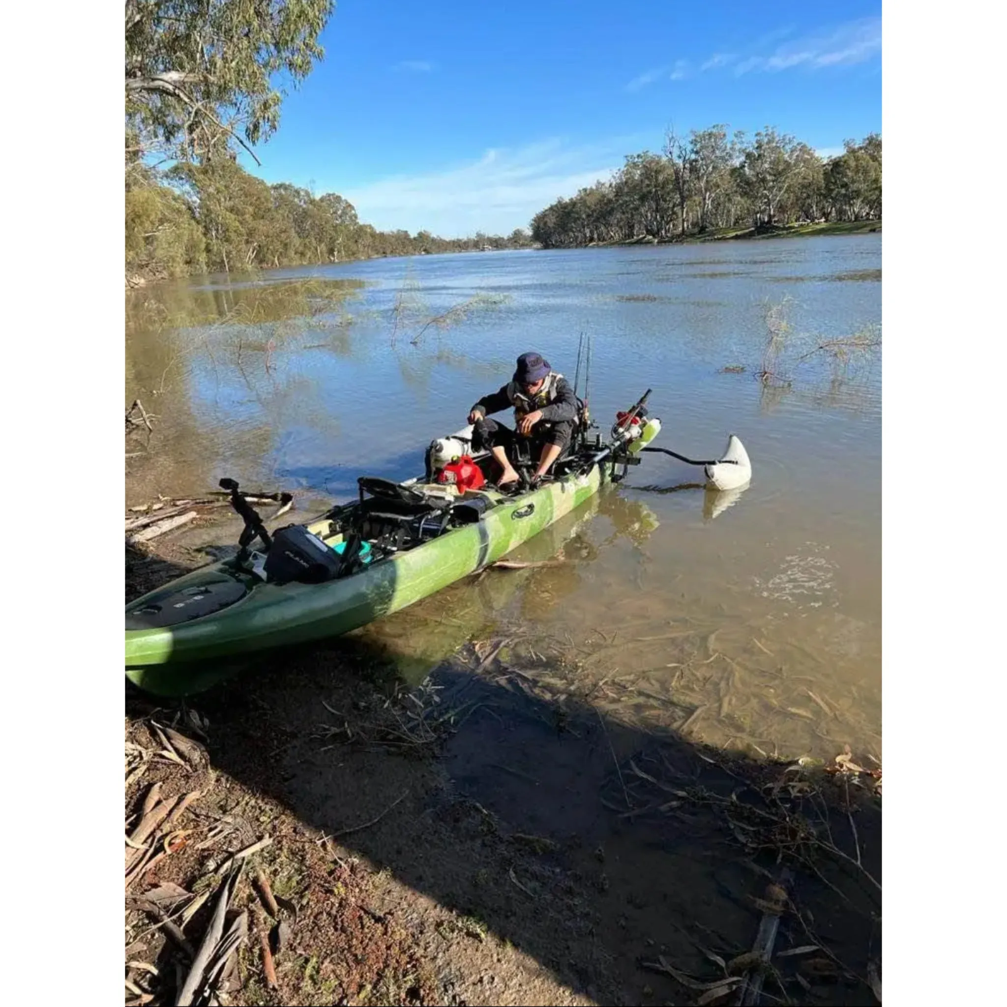 Pedal Pro Fish Tandem - 4.3m Pedal-Powered Fishing Kayak