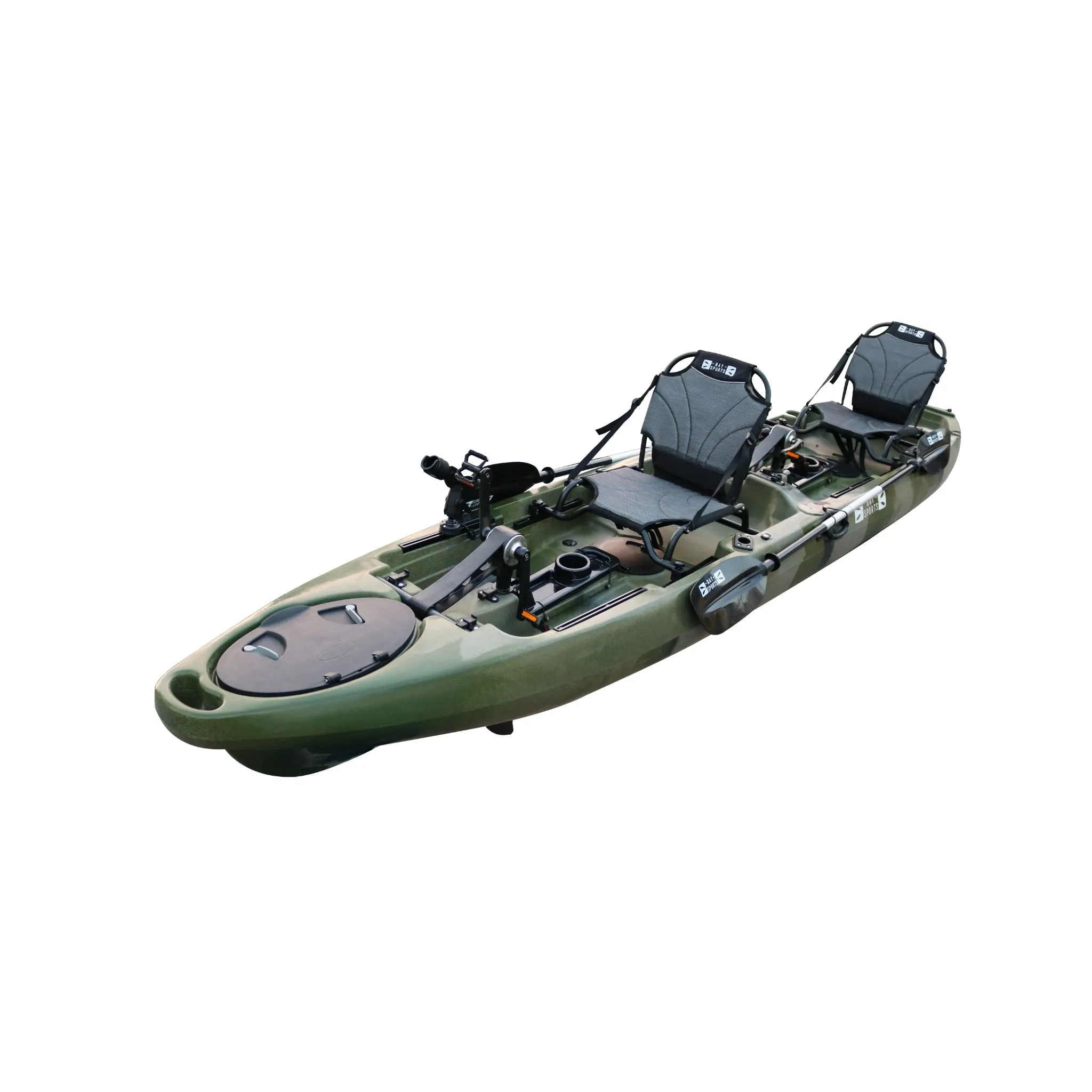 Pedal Pro Fish Tandem - 4.3m Pedal-Powered Fishing Kayak