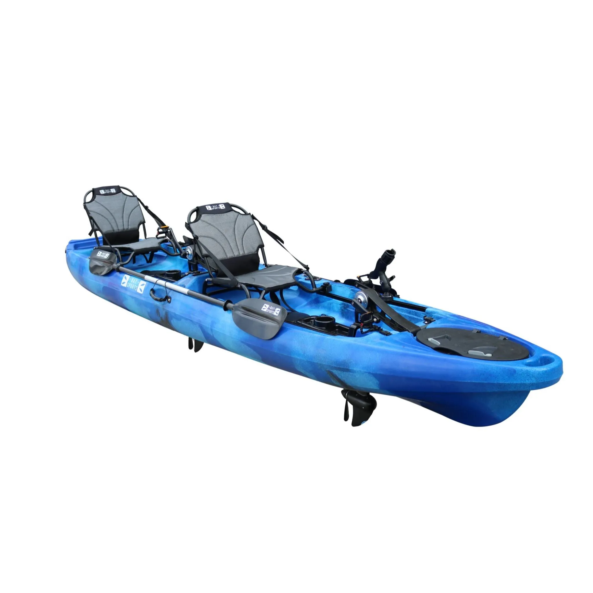 Pedal Pro Fish Tandem - 4.3m Pedal-Powered Fishing Kayak