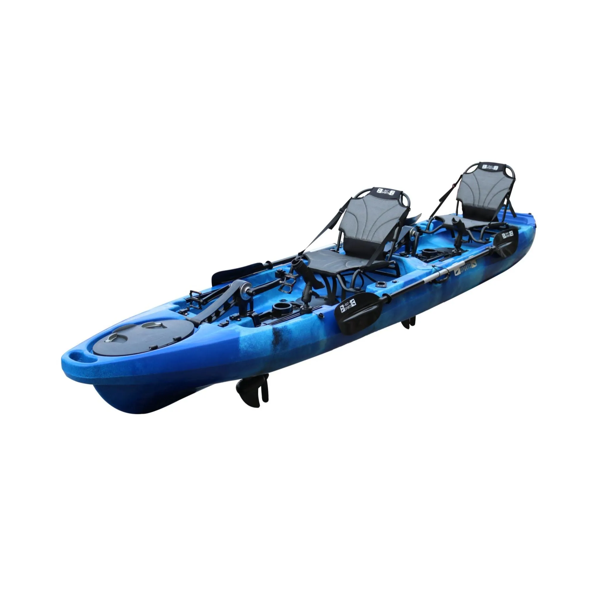 Pedal Pro Fish Tandem - 4.3m Pedal-Powered Fishing Kayak