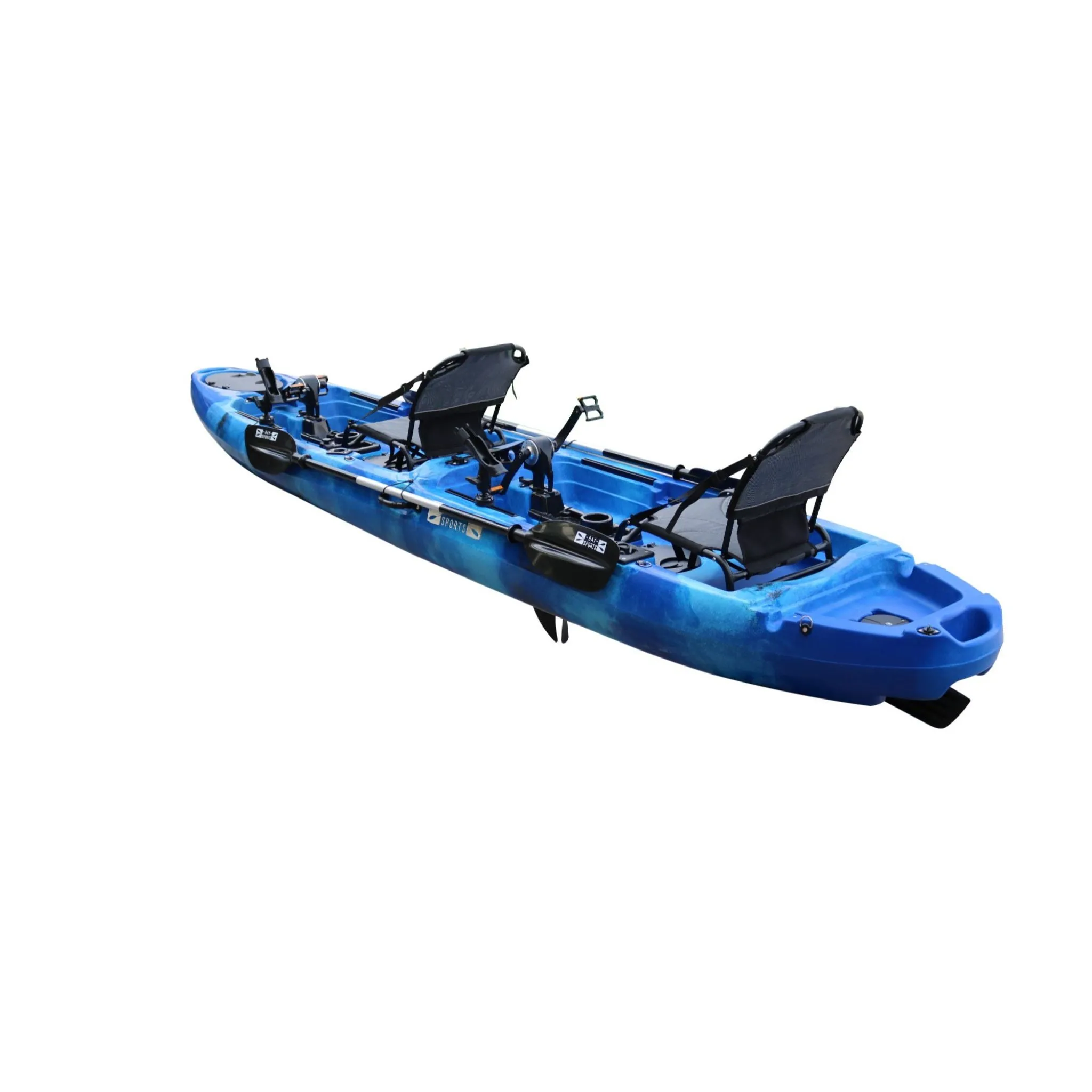 Pedal Pro Fish Tandem - 4.3m Pedal-Powered Fishing Kayak
