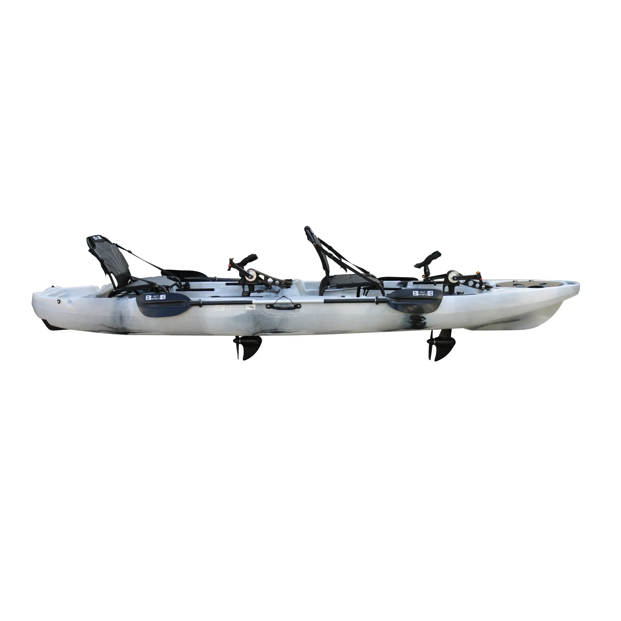 Pedal Pro Fish Tandem - 4.3m Pedal-Powered Fishing Kayak