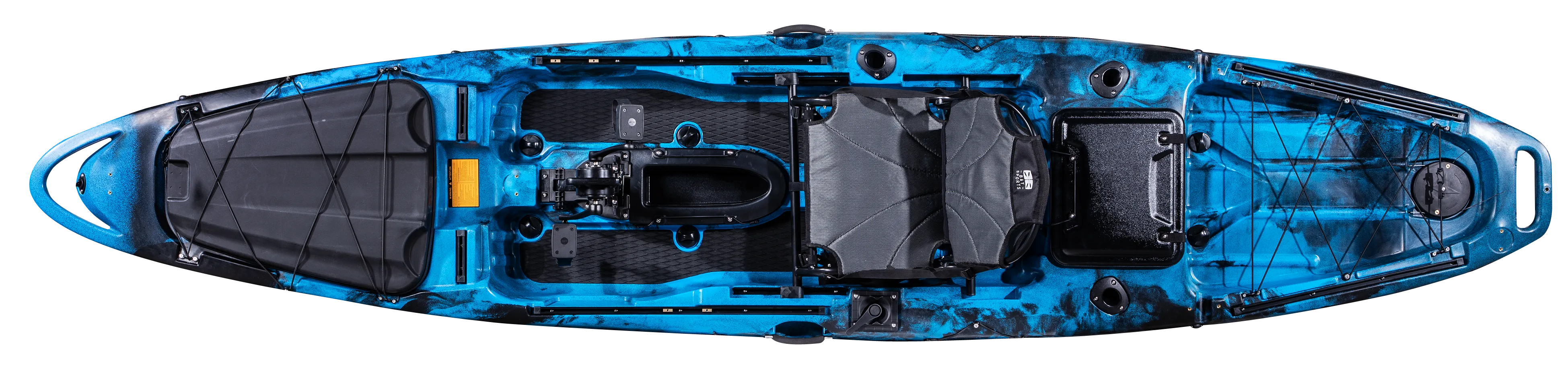 Pedal Pro Fish XL - 4m Pedal-Powered Fishing Kayak