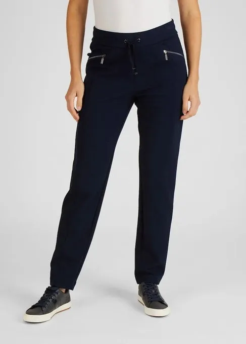 Rabe Tie Waist Trouser Navy