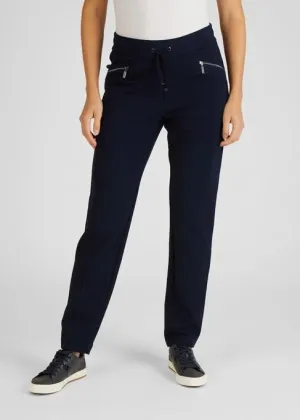 Rabe Tie Waist Trouser Navy