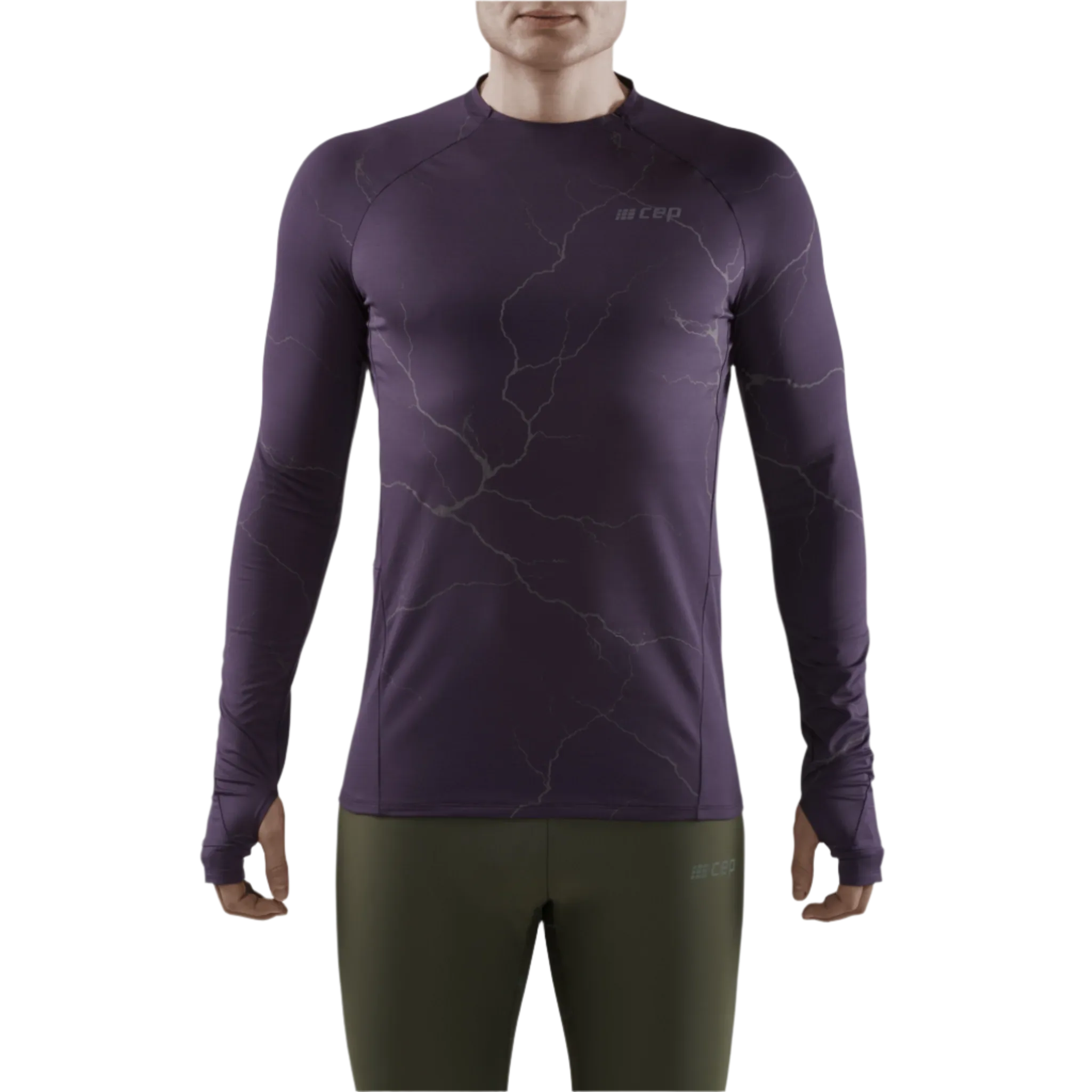 Reflective Long Sleeve Shirt, Men