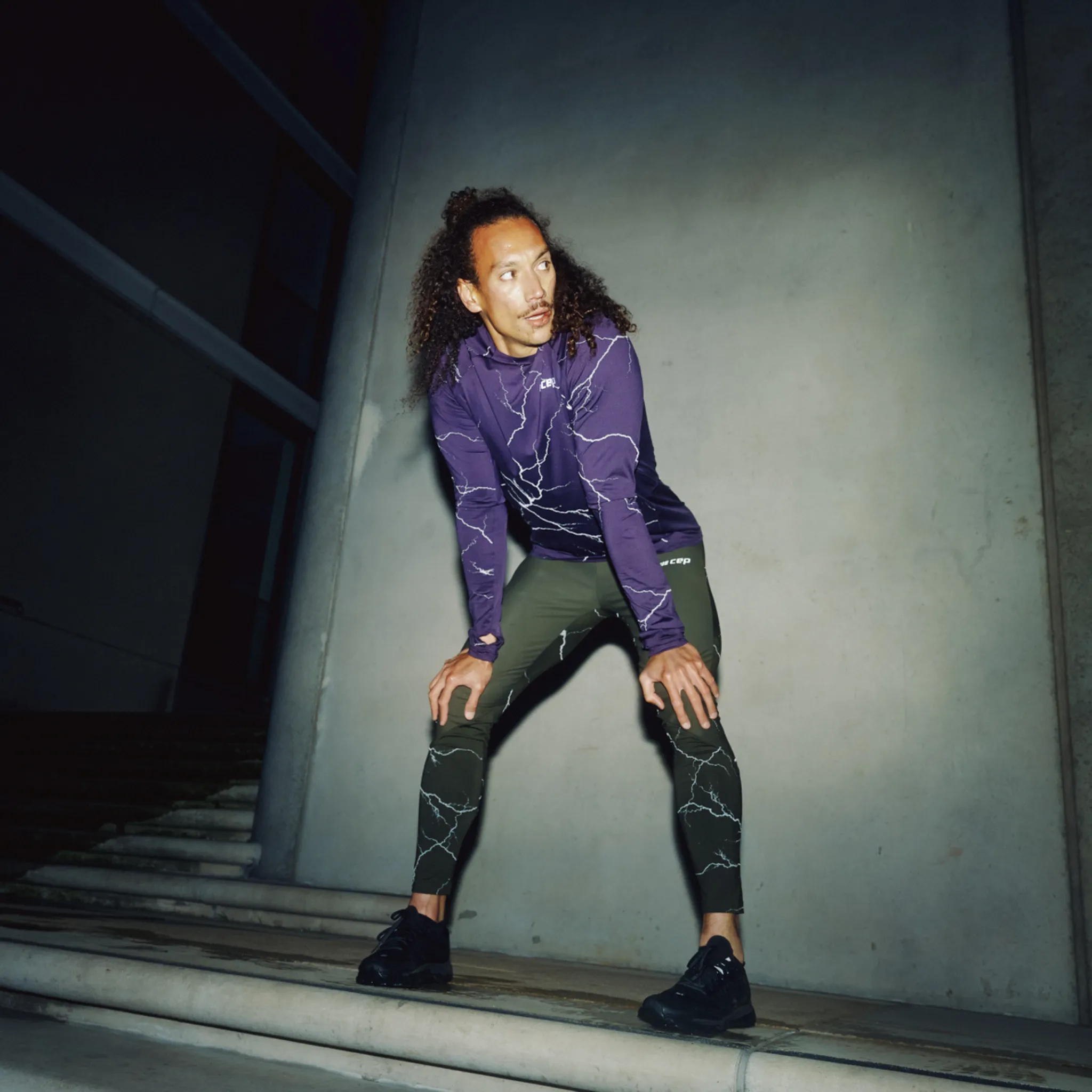 Reflective Long Sleeve Shirt, Men
