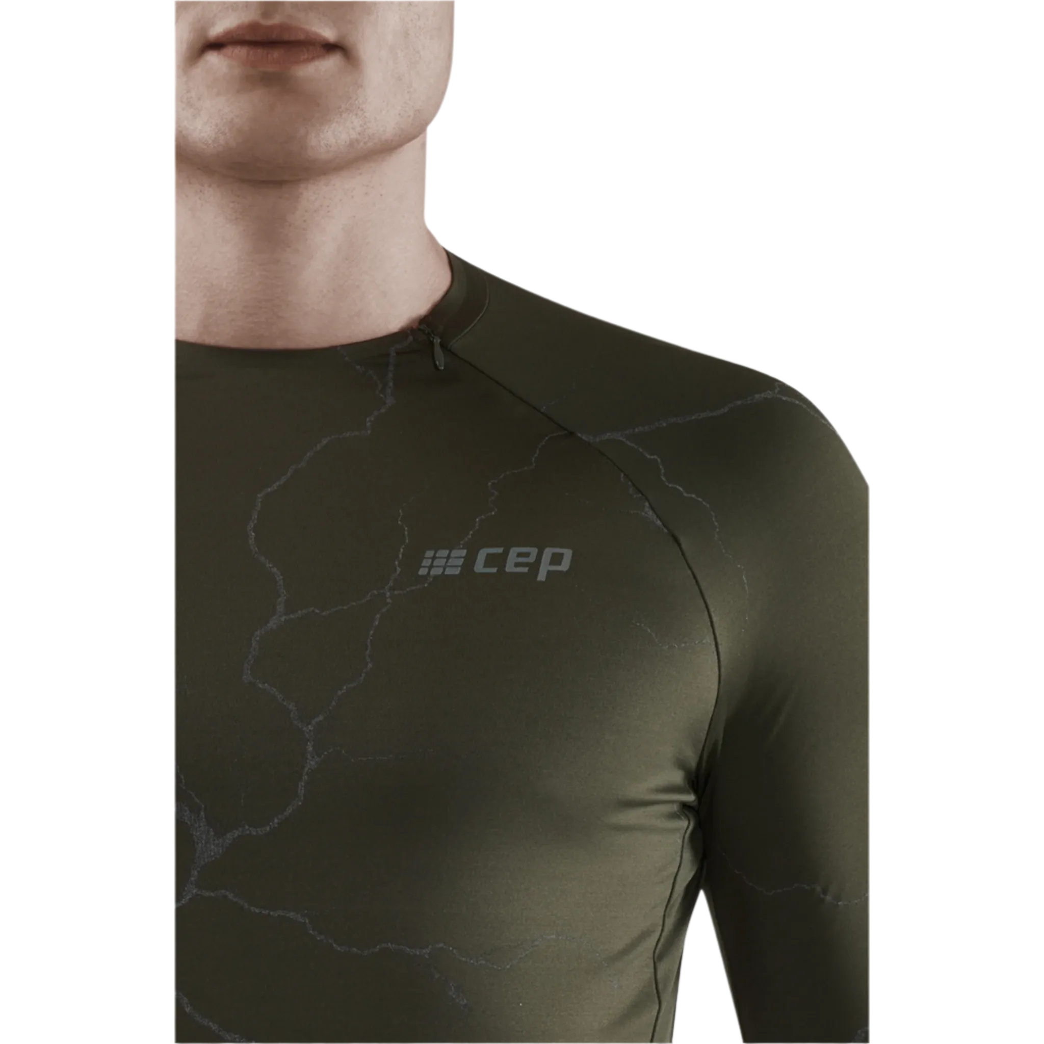 Reflective Long Sleeve Shirt, Men