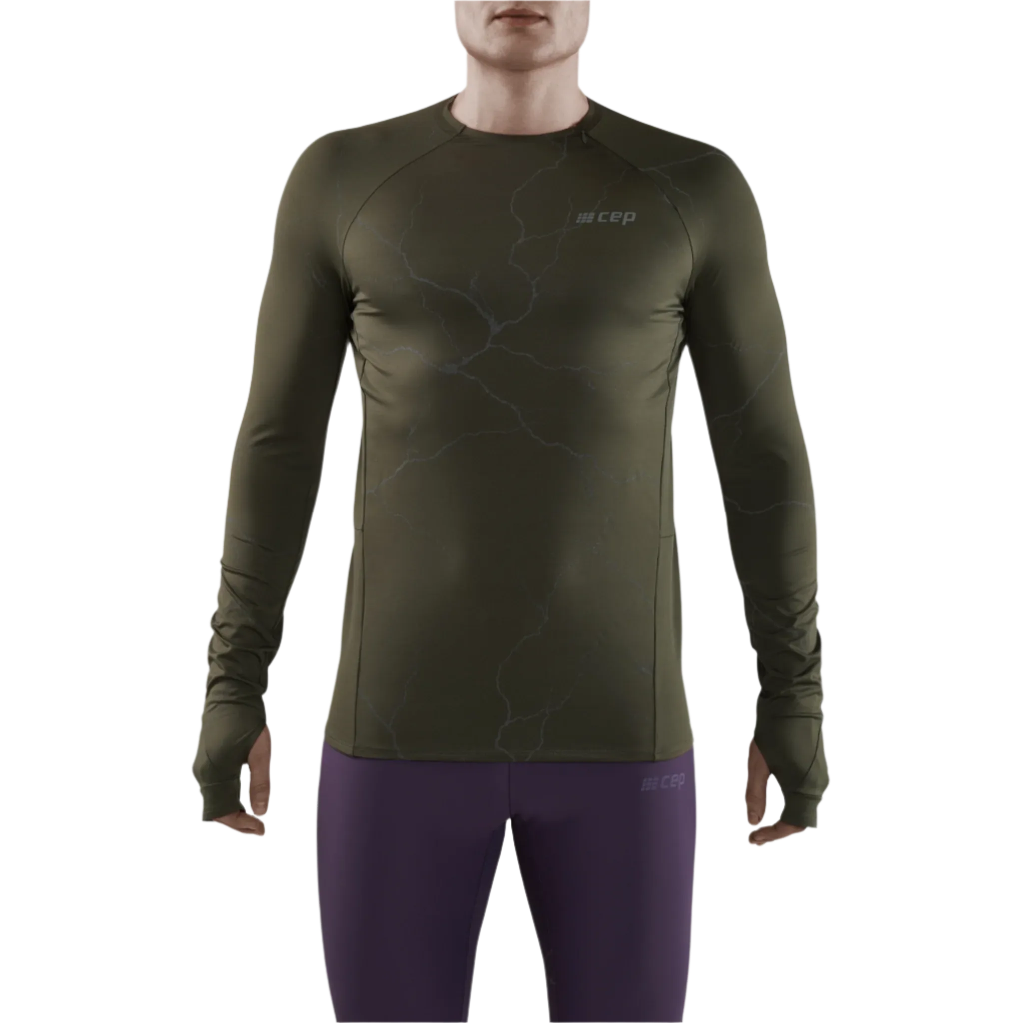 Reflective Long Sleeve Shirt, Men