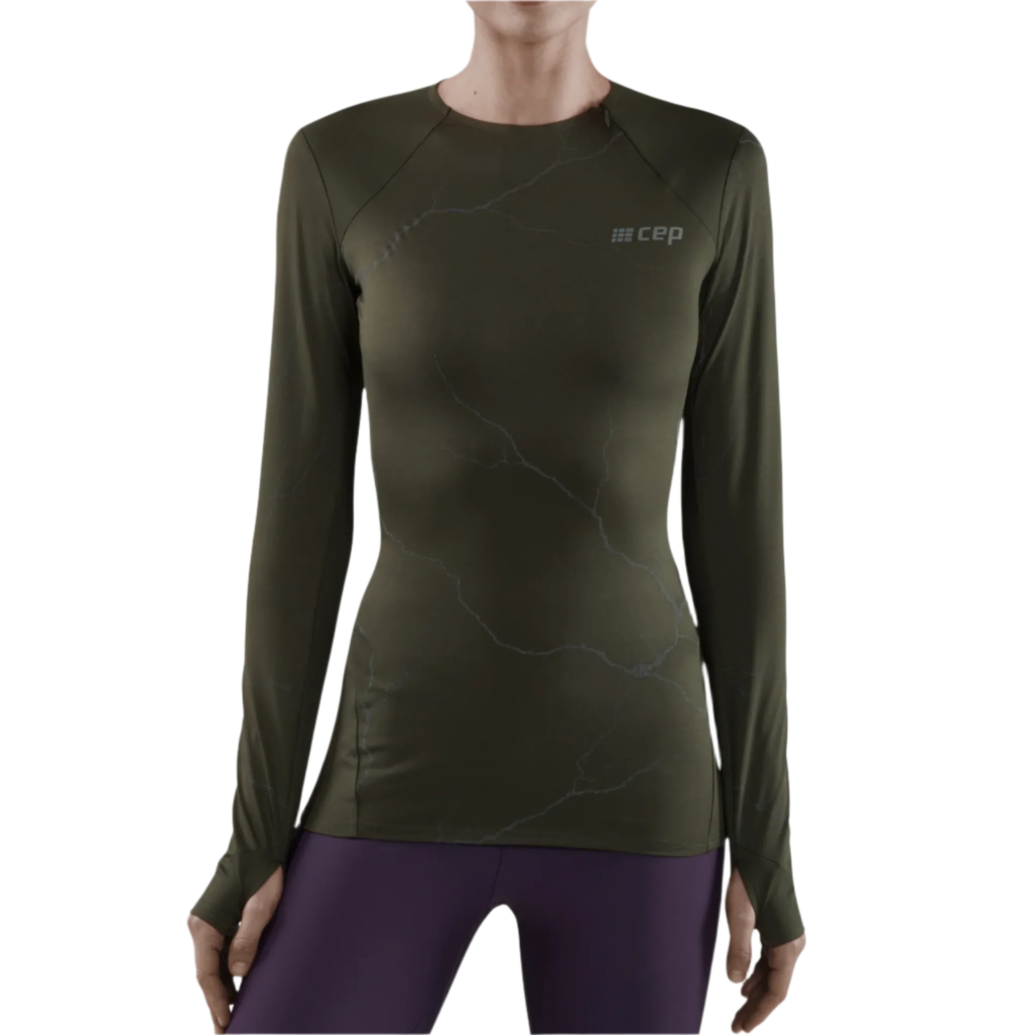 Reflective Long Sleeve Shirt, Women