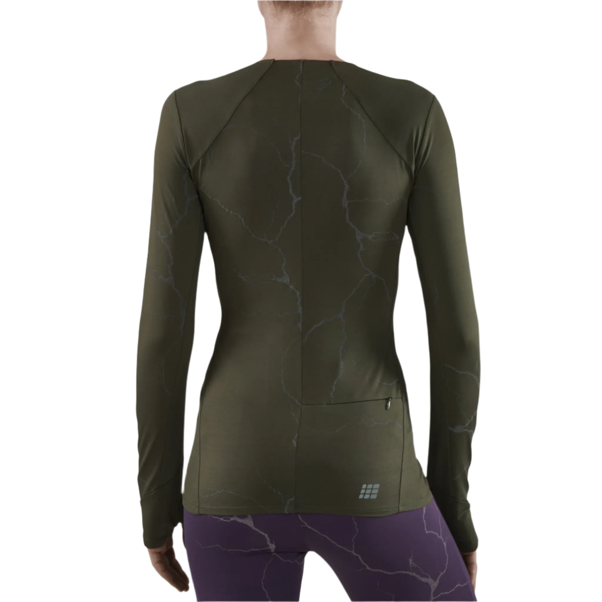 Reflective Long Sleeve Shirt, Women