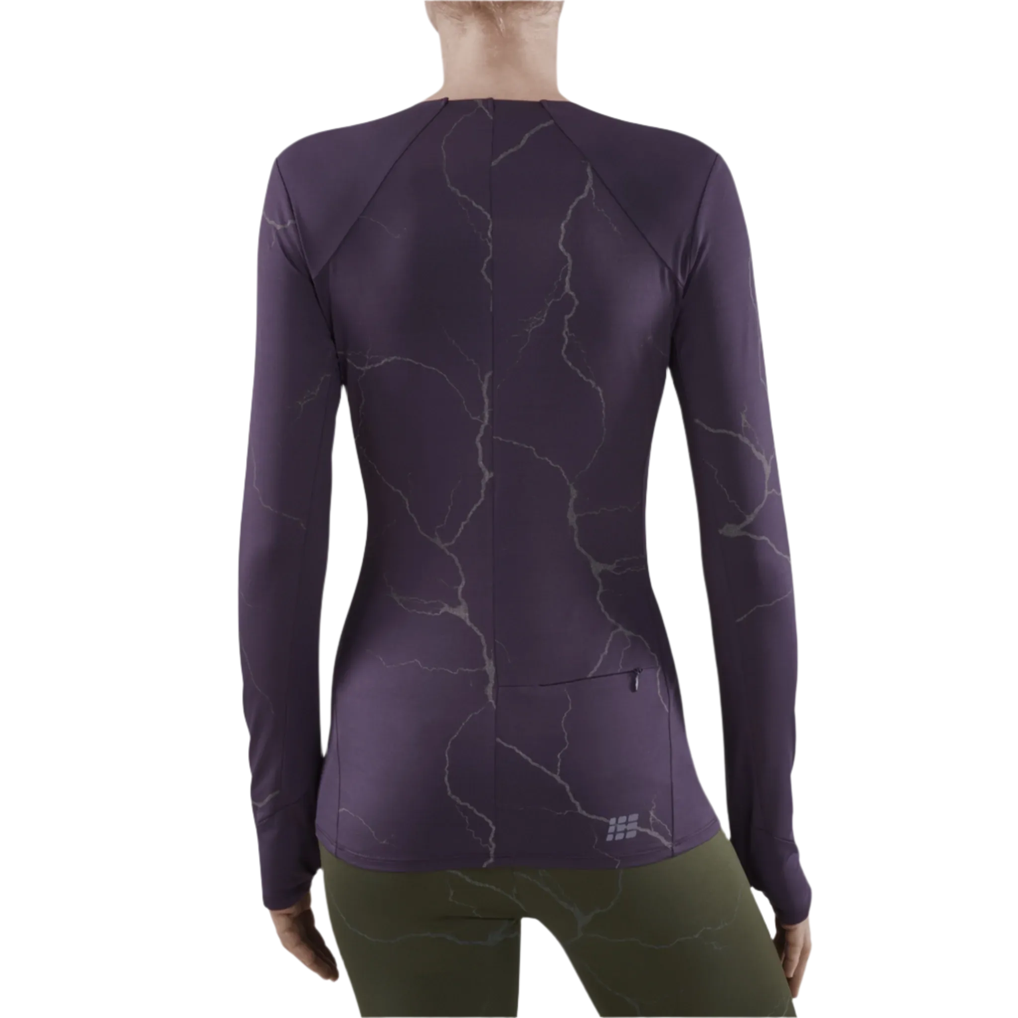 Reflective Long Sleeve Shirt, Women